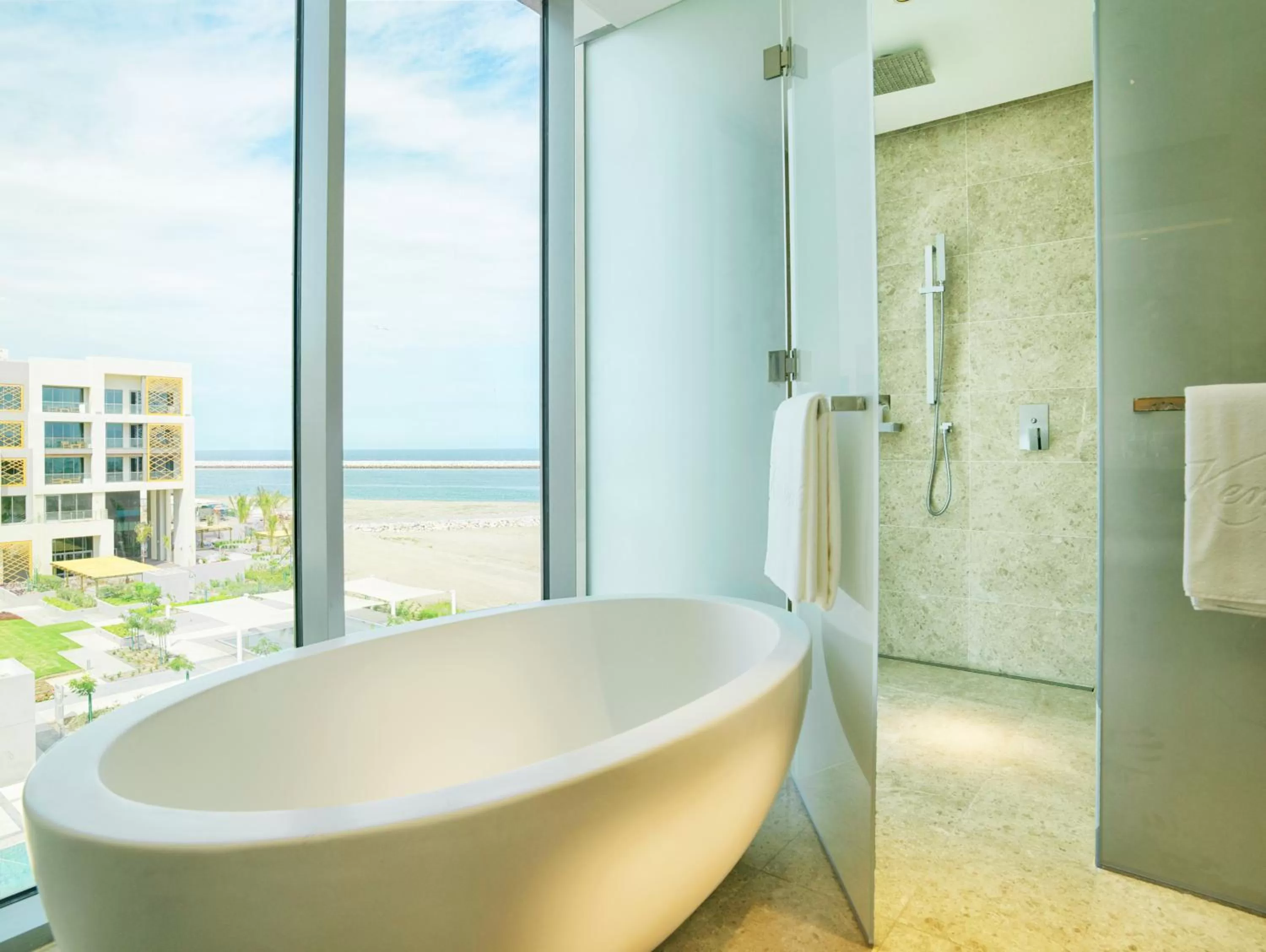 Bathroom in Kempinski Hotel Muscat