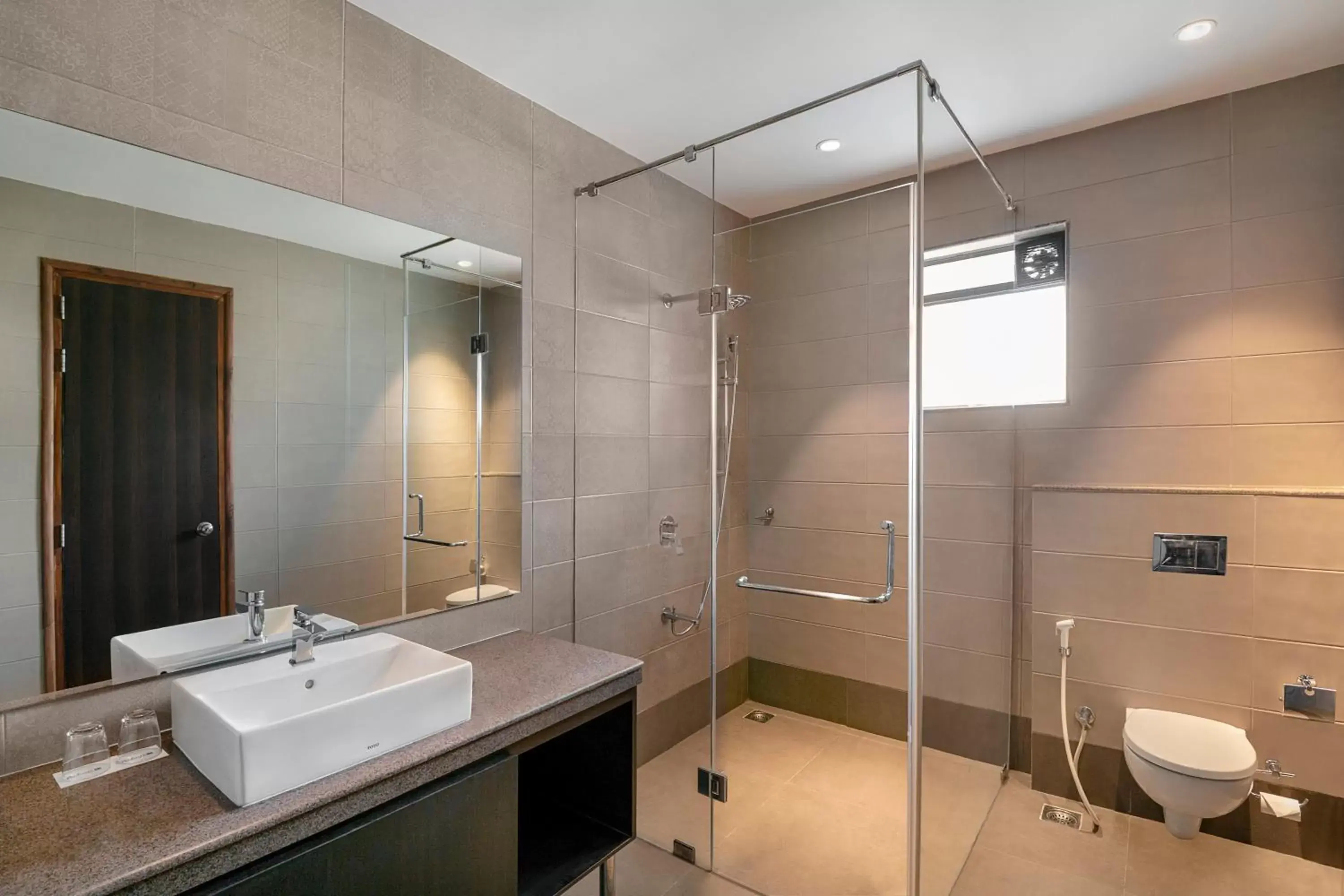 Bathroom in Radisson Blu Plaza Resort & Convention Centre Karjat