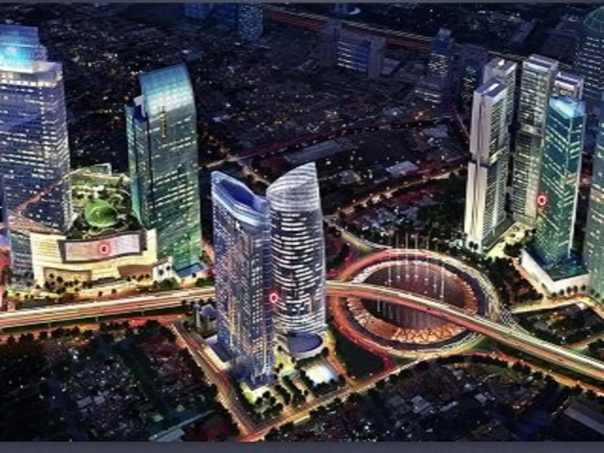 Neighbourhood, Bird's-eye View in Somerset Grand Citra Jakarta