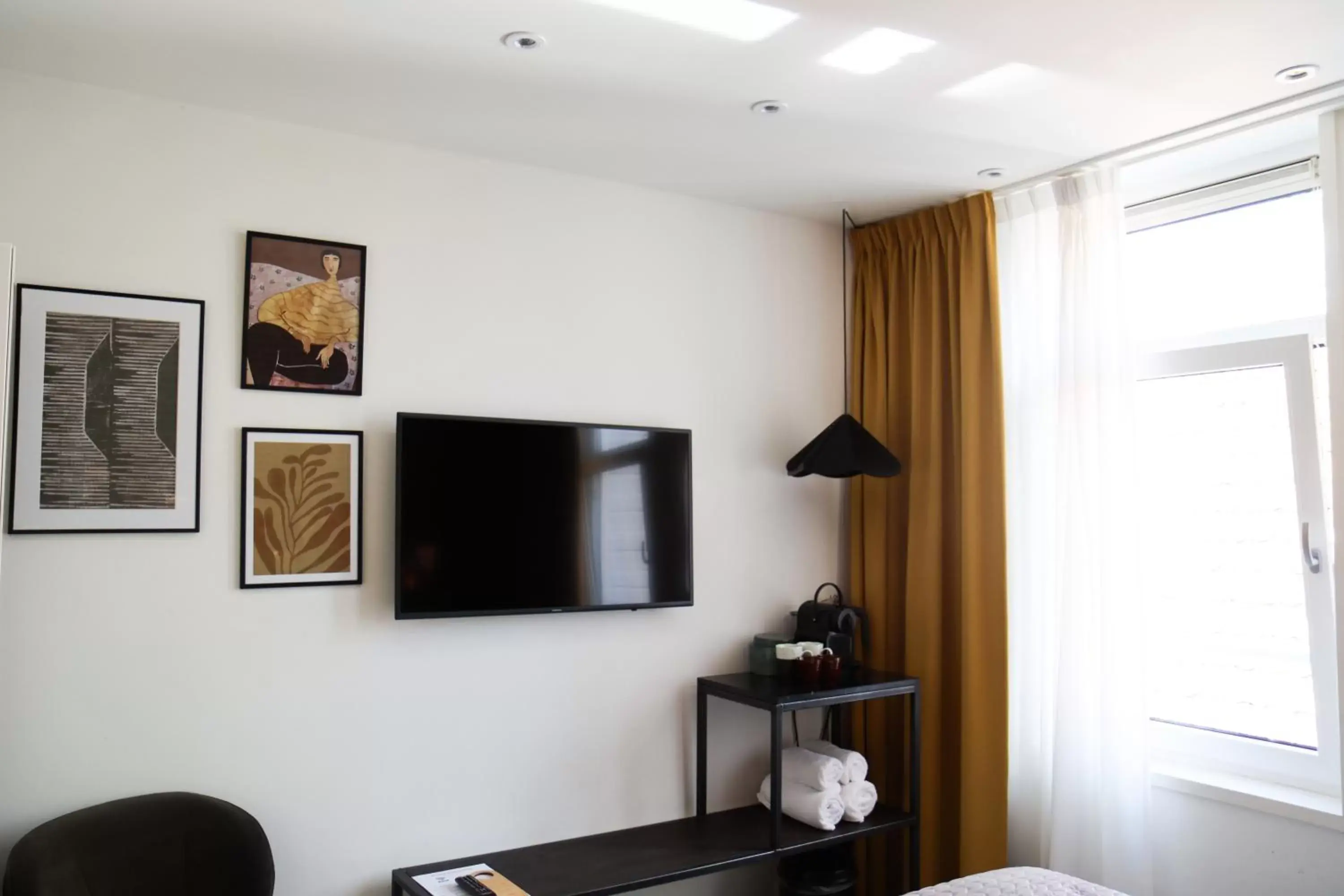 TV and multimedia, TV/Entertainment Center in Hotel Dwars