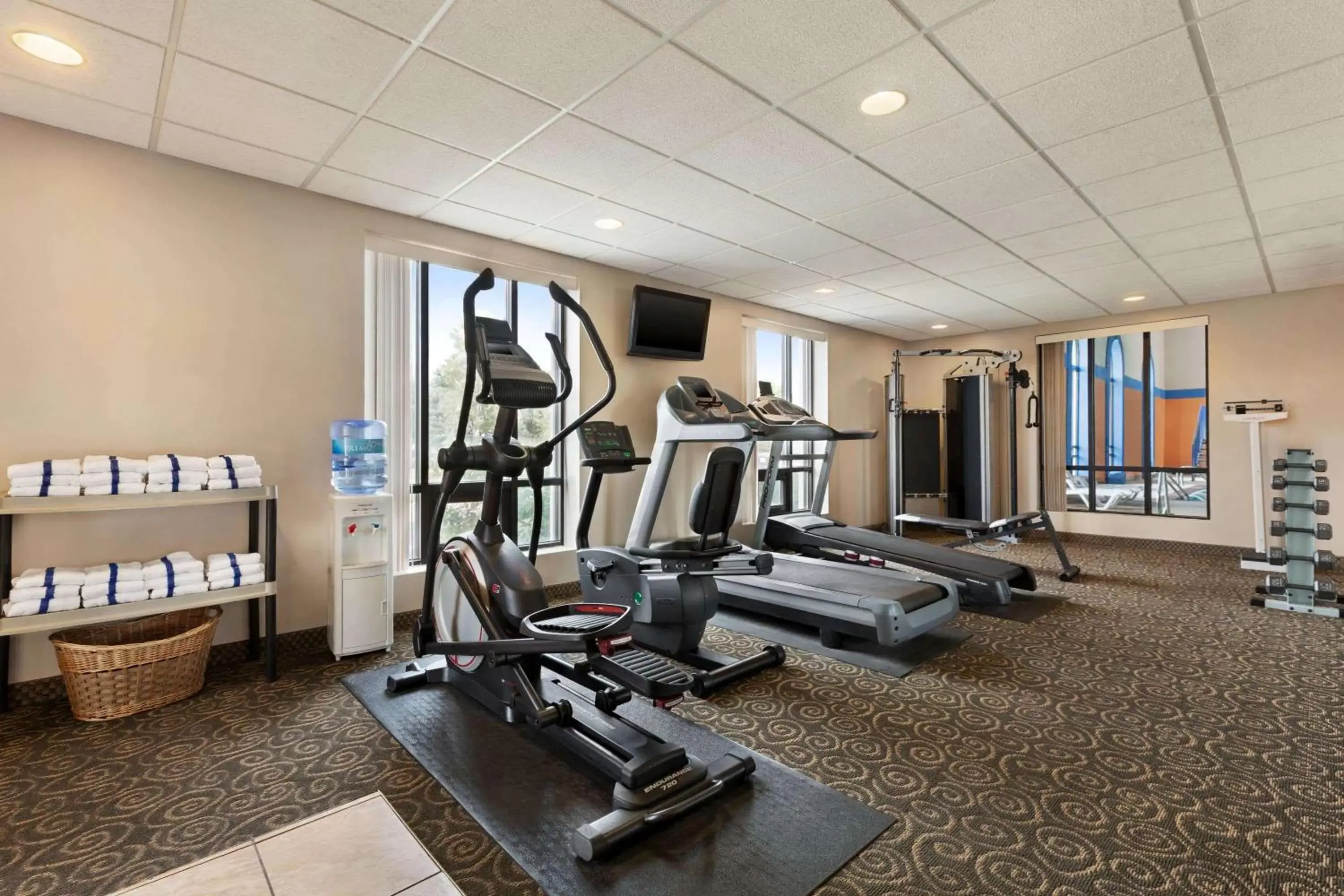 Fitness centre/facilities, Fitness Center/Facilities in Howard Johnson by Wyndham Billings