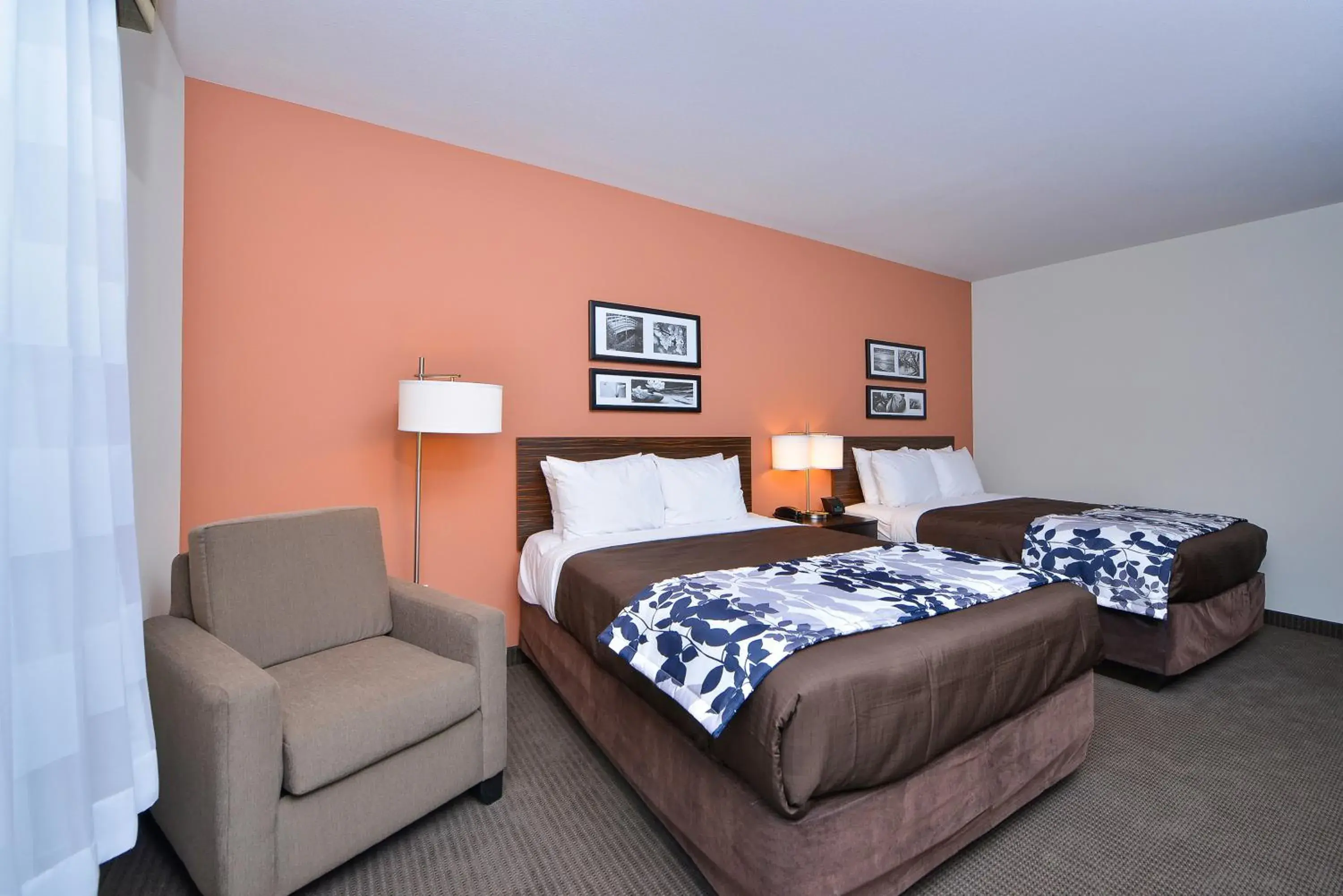 Bedroom, Bed in Sleep Inn & Suites Austin – Tech Center