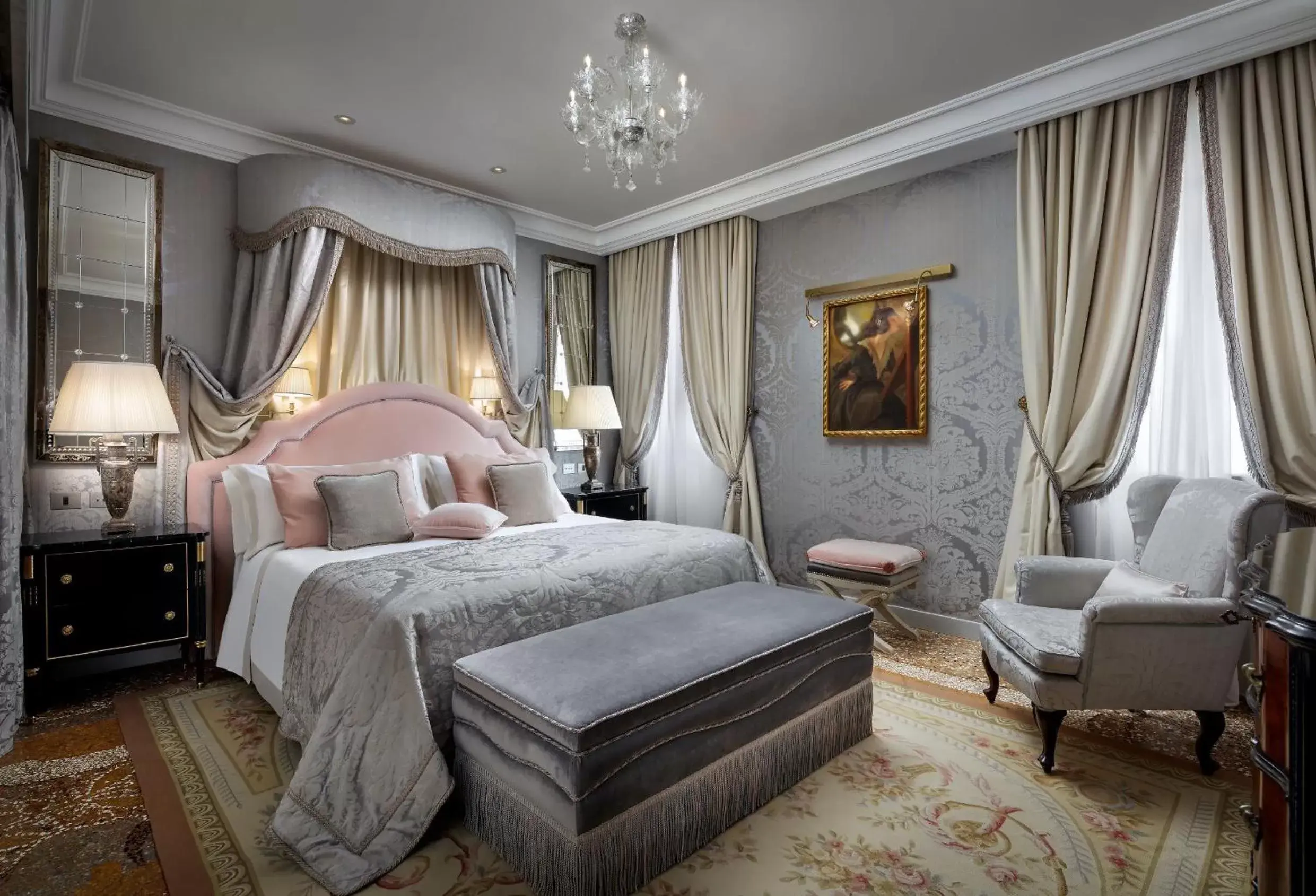 Bedroom, Bed in Hotel Danieli, Venice