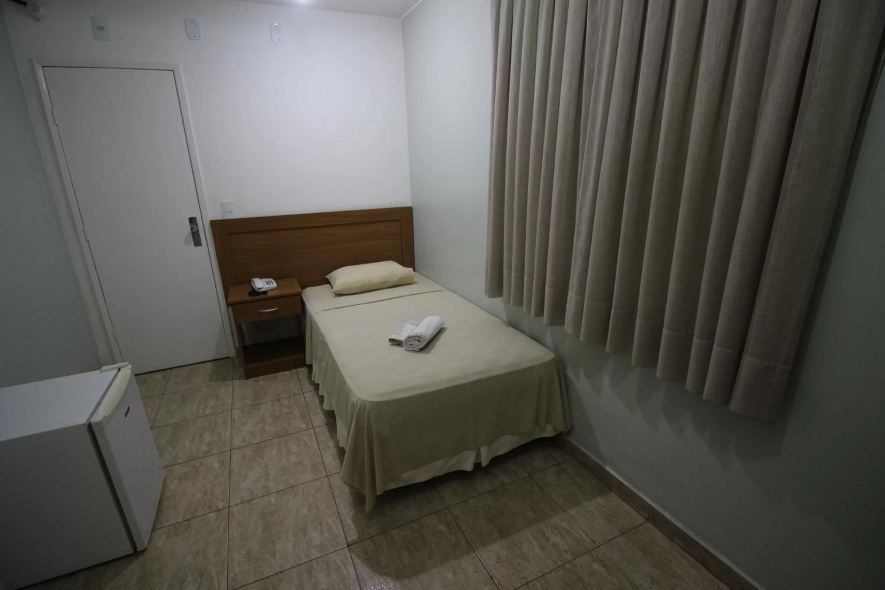 Bed in Hotel Regina Muriaé