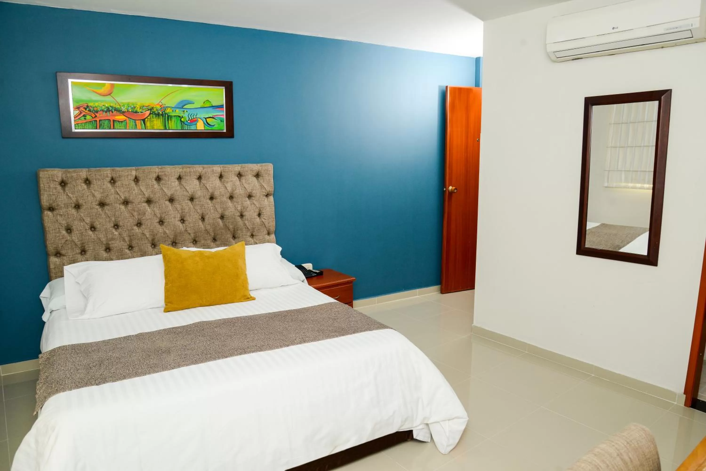 Bed in Hotel Prado 34 West