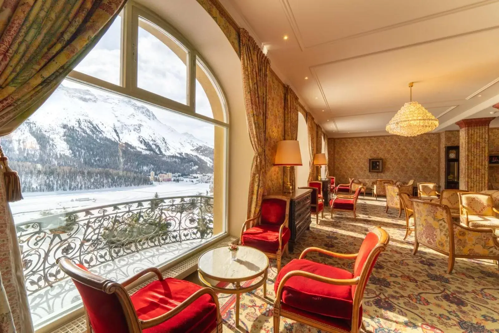 Winter in Kulm Hotel St. Moritz