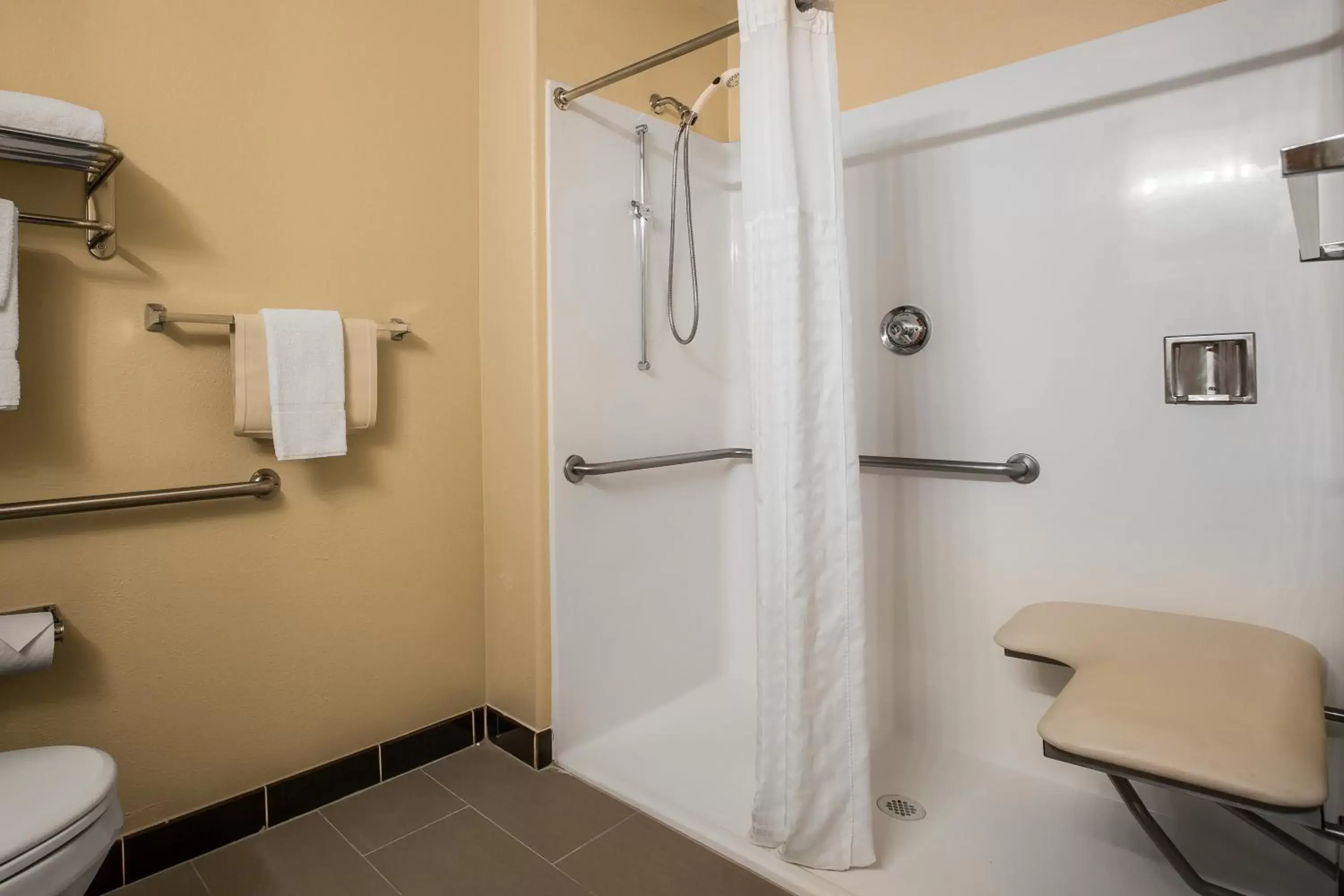 Shower, Bathroom in Comfort Suites Victorville-Hesperia