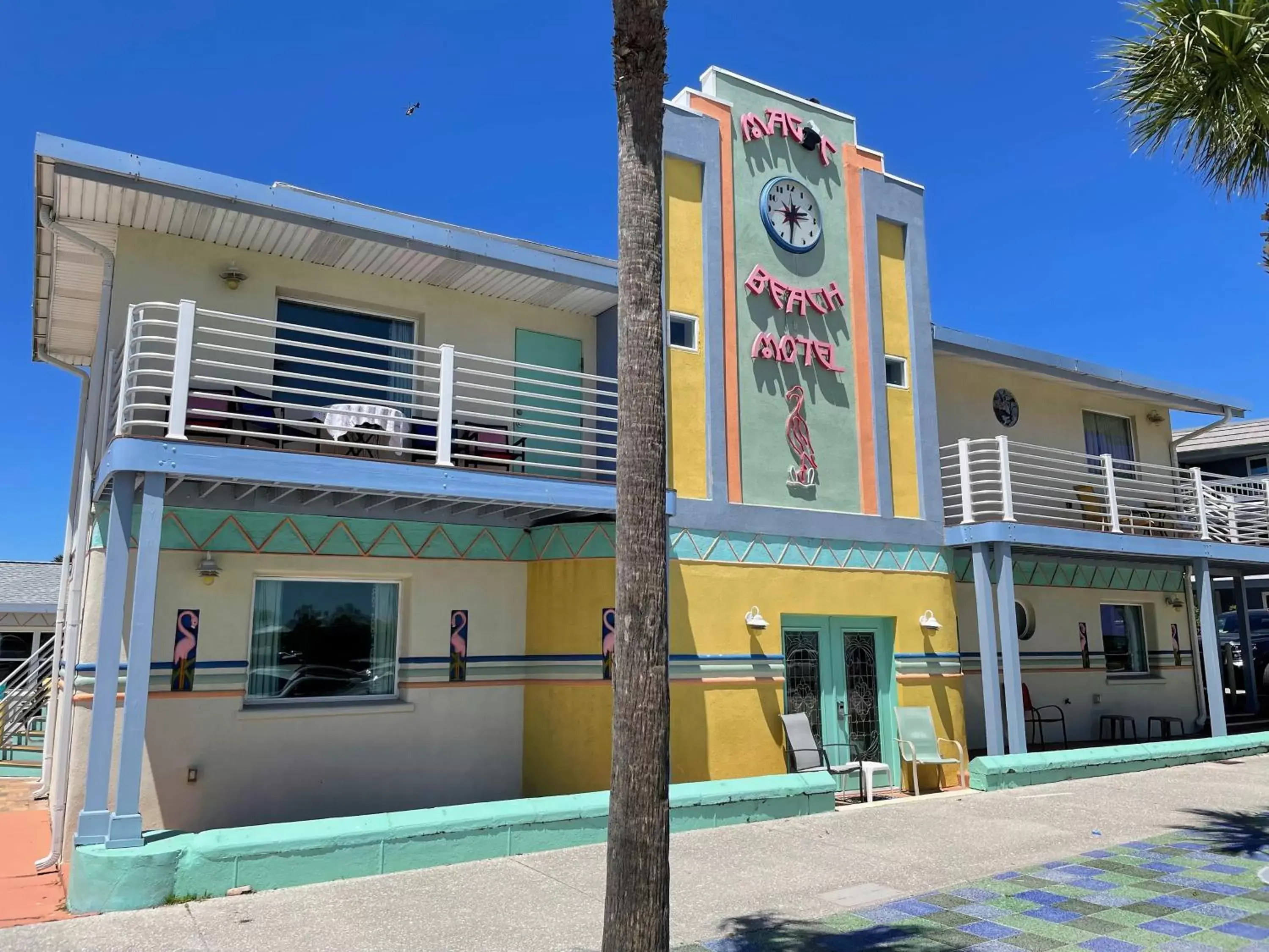 Property Building in Magic Beach Motel - Vilano Beach, Saint Augustine