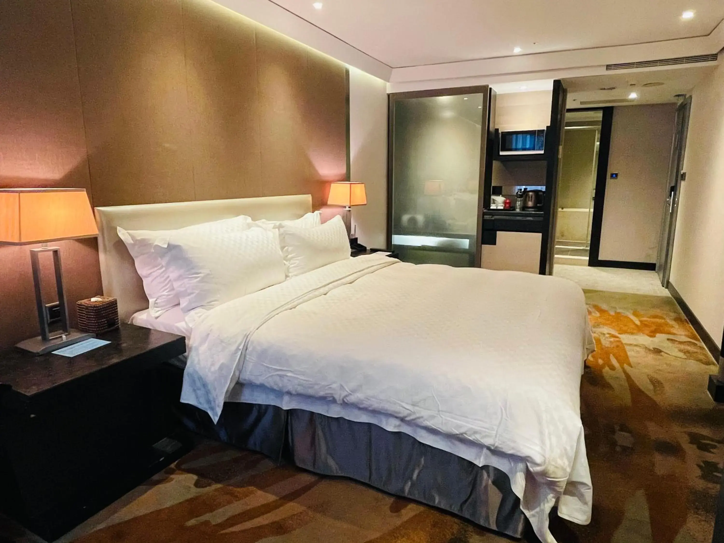 Bed in Tango Hotel Taichung