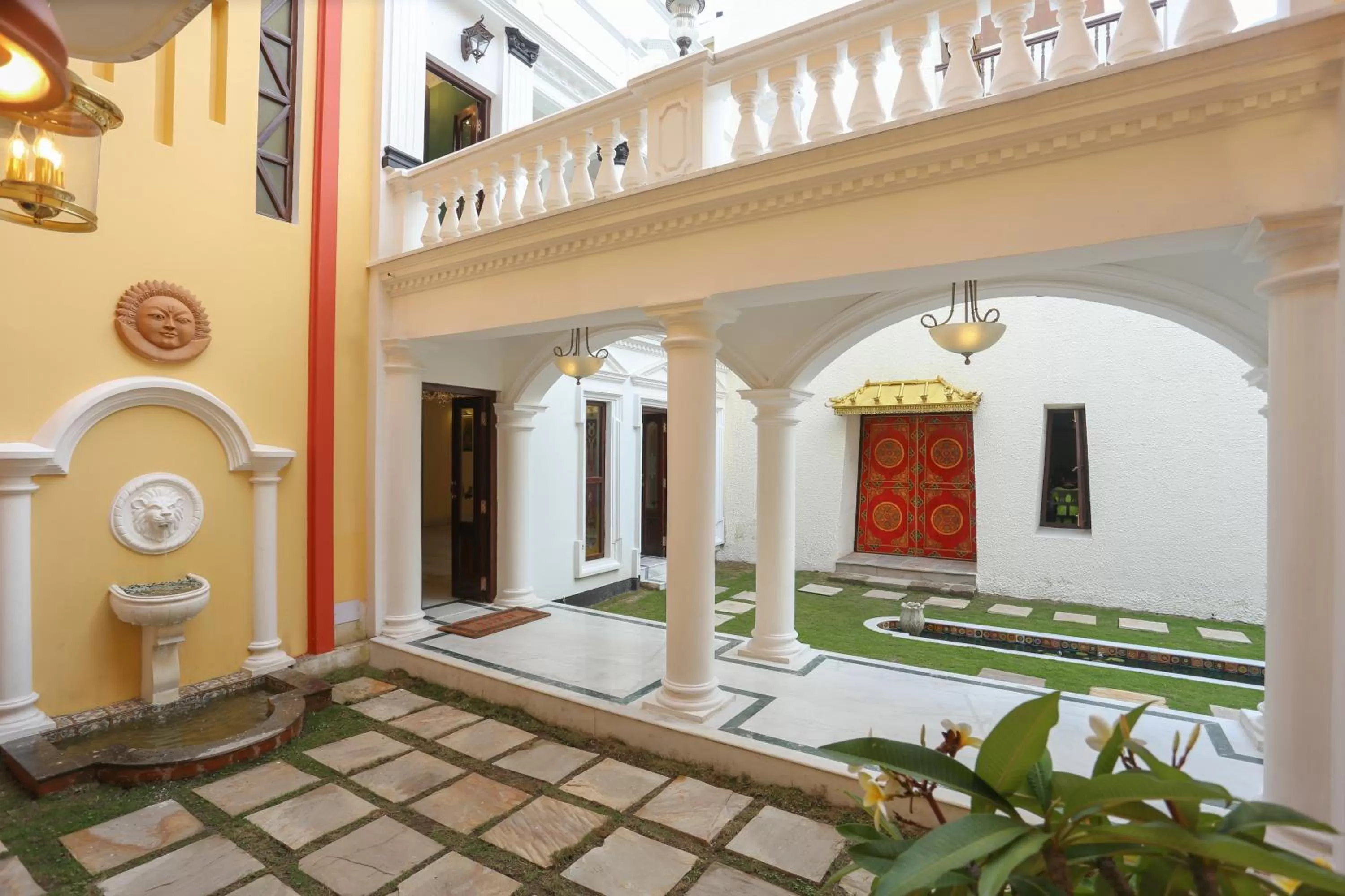 Area and facilities in Baber Mahal Vilas - The Heritage Hotel