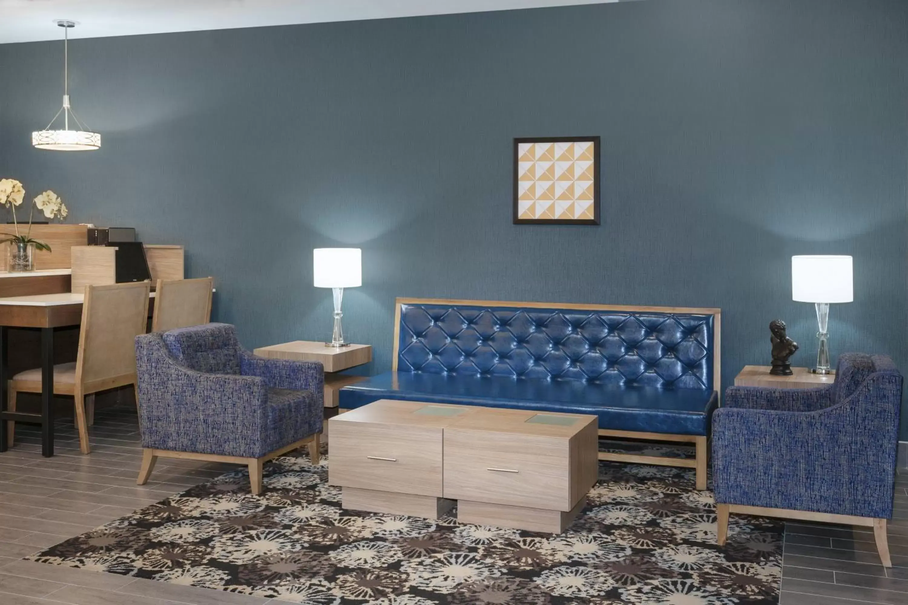 Property building, Seating Area in Holiday Inn Express Hotel & Suites Brookville, an IHG Hotel