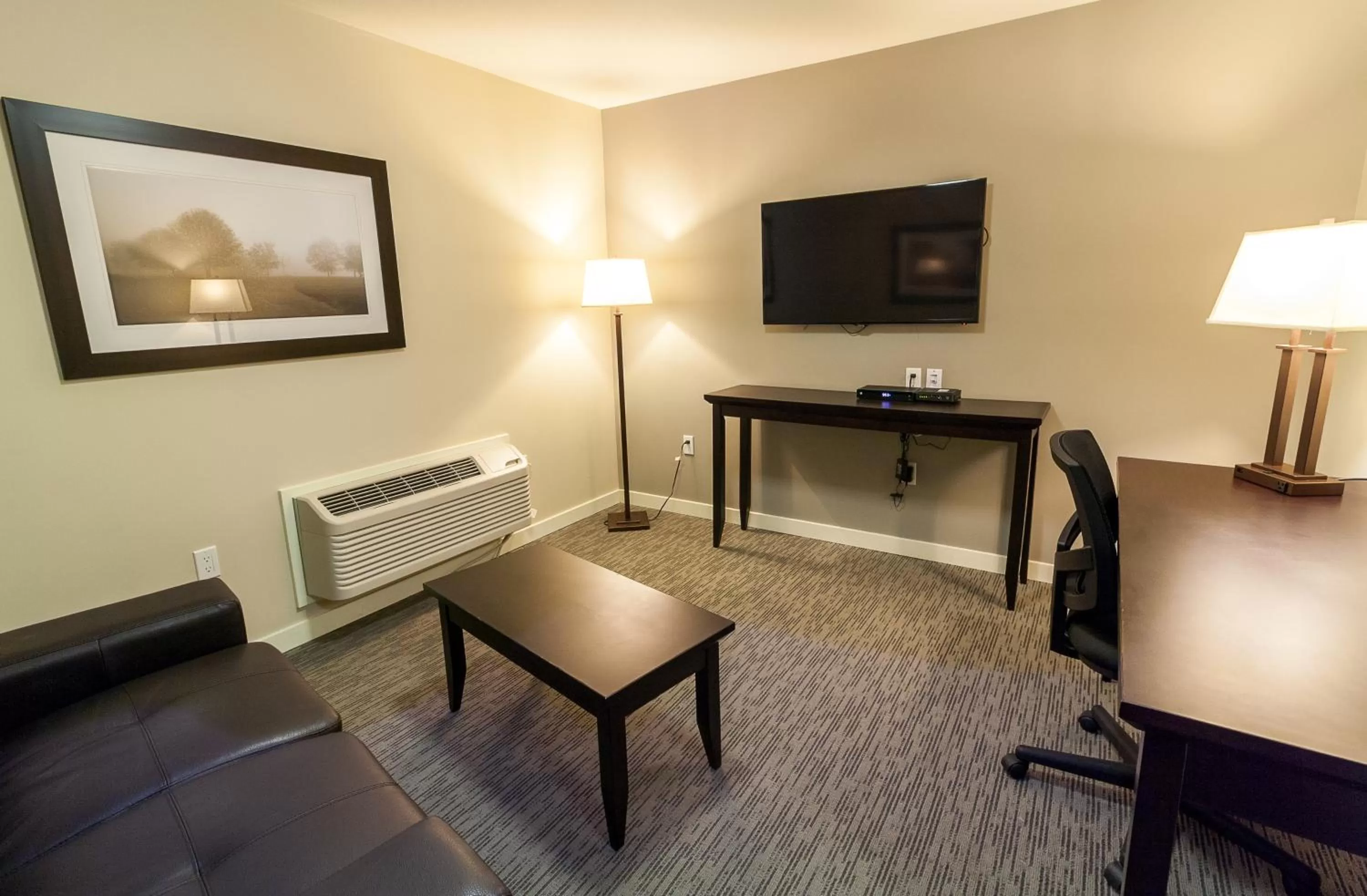 Living room in The Kanata by BCMInns Blairmore