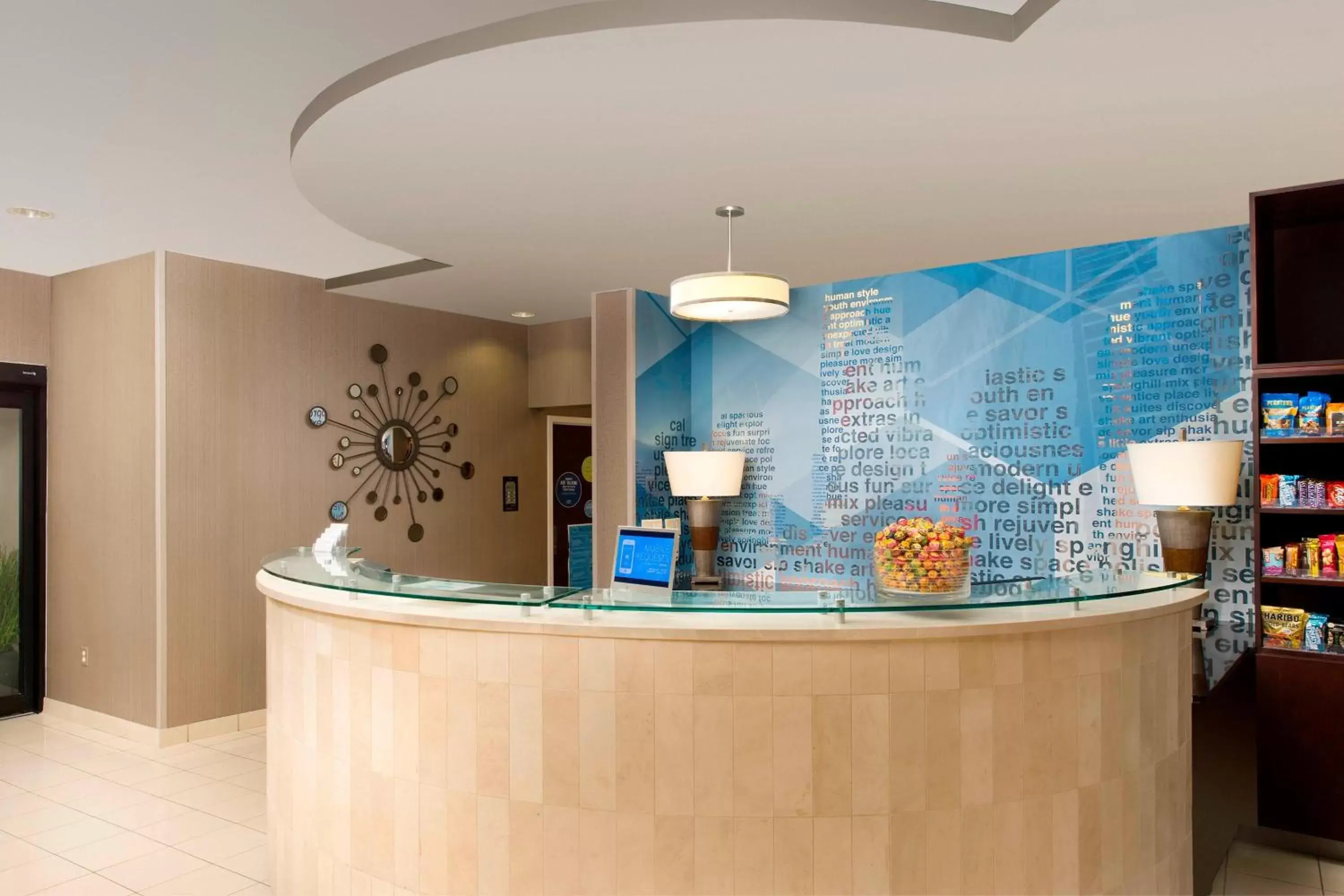 Lobby or reception, Lobby/Reception in SpringHill Suites by Marriott Jacksonville North I-95 Area