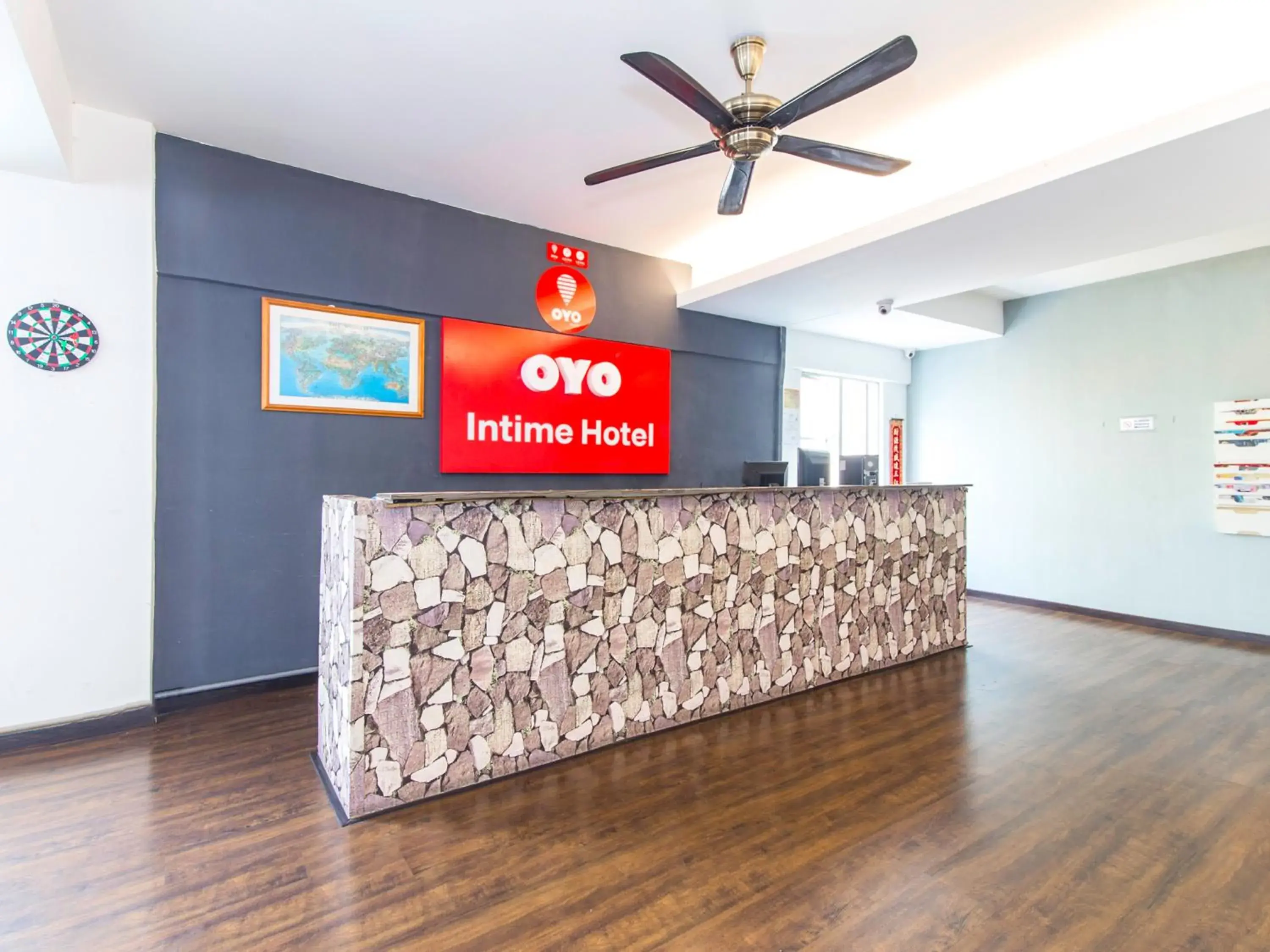 Lobby or reception in Super OYO 251 Intime Hotel