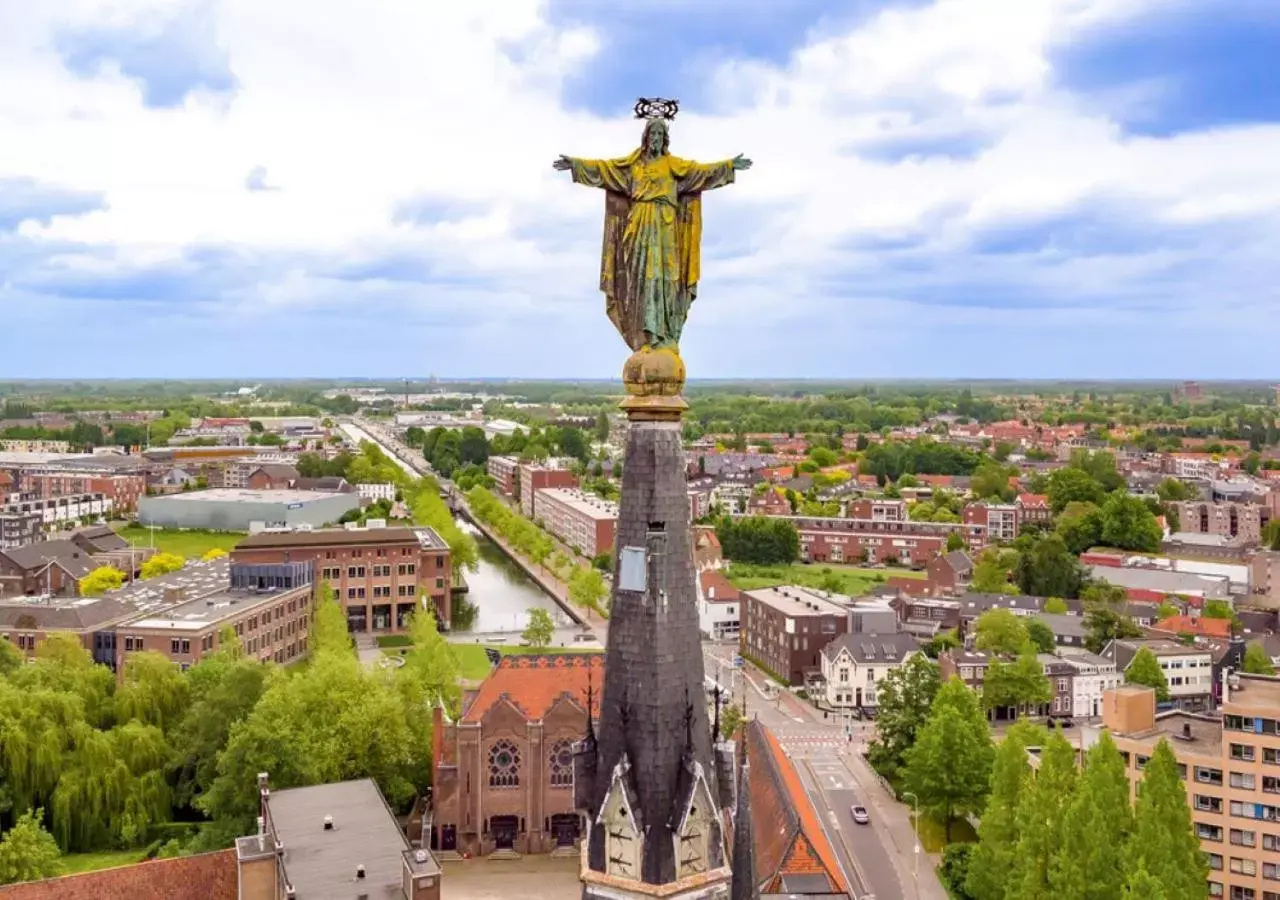 Nearby landmark, Bird's-eye View in Hotel Mariënhage