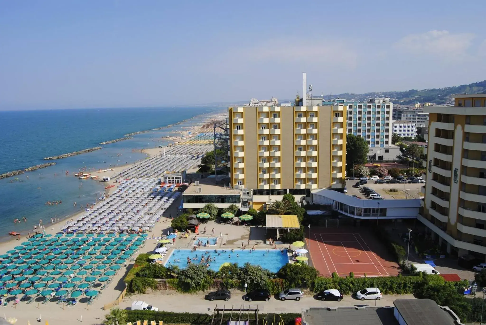 Bird's-eye View in Grand Hotel Montesilvano