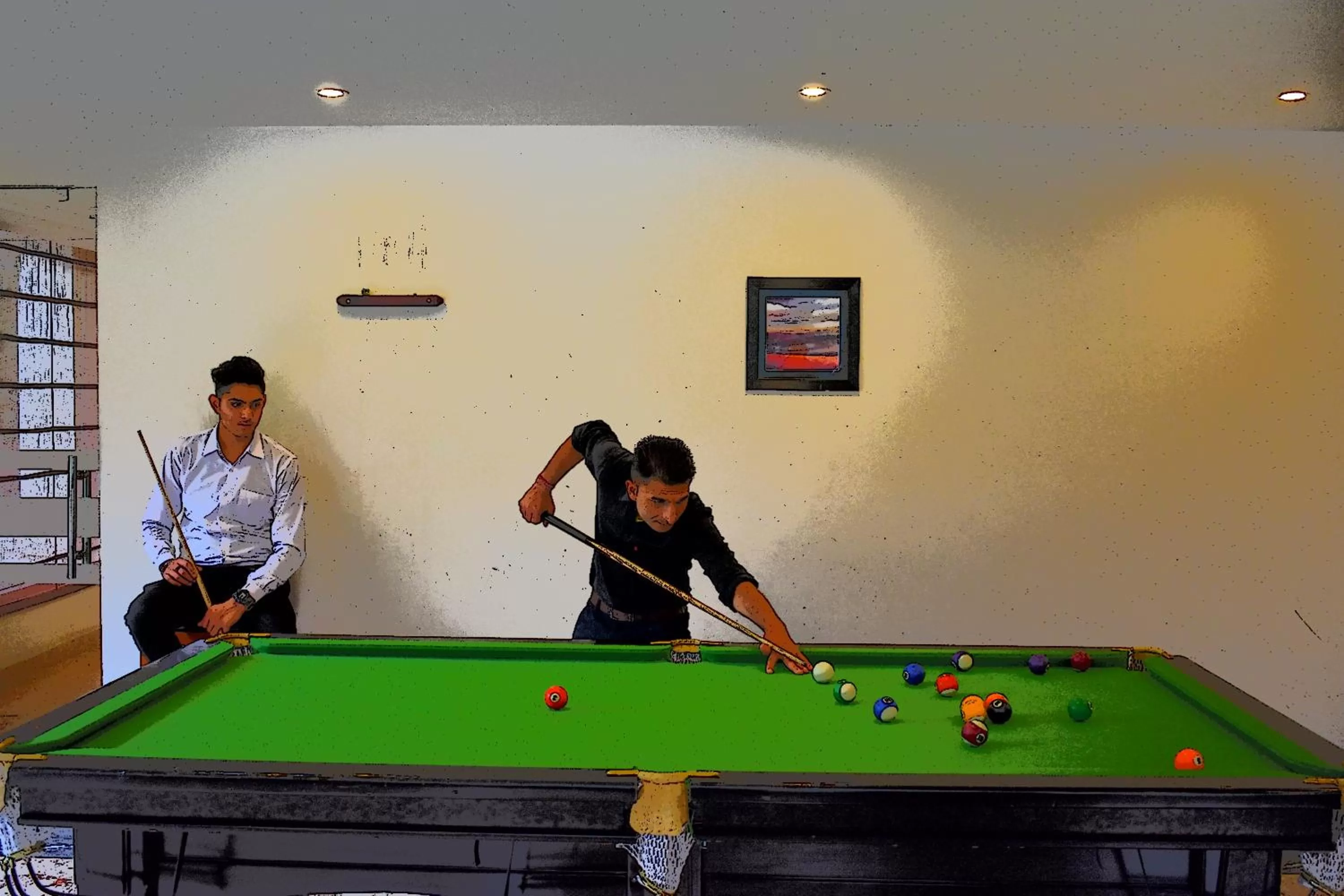 Billiard in The Allure Grand Resort -A Majestic Riverside Retreat