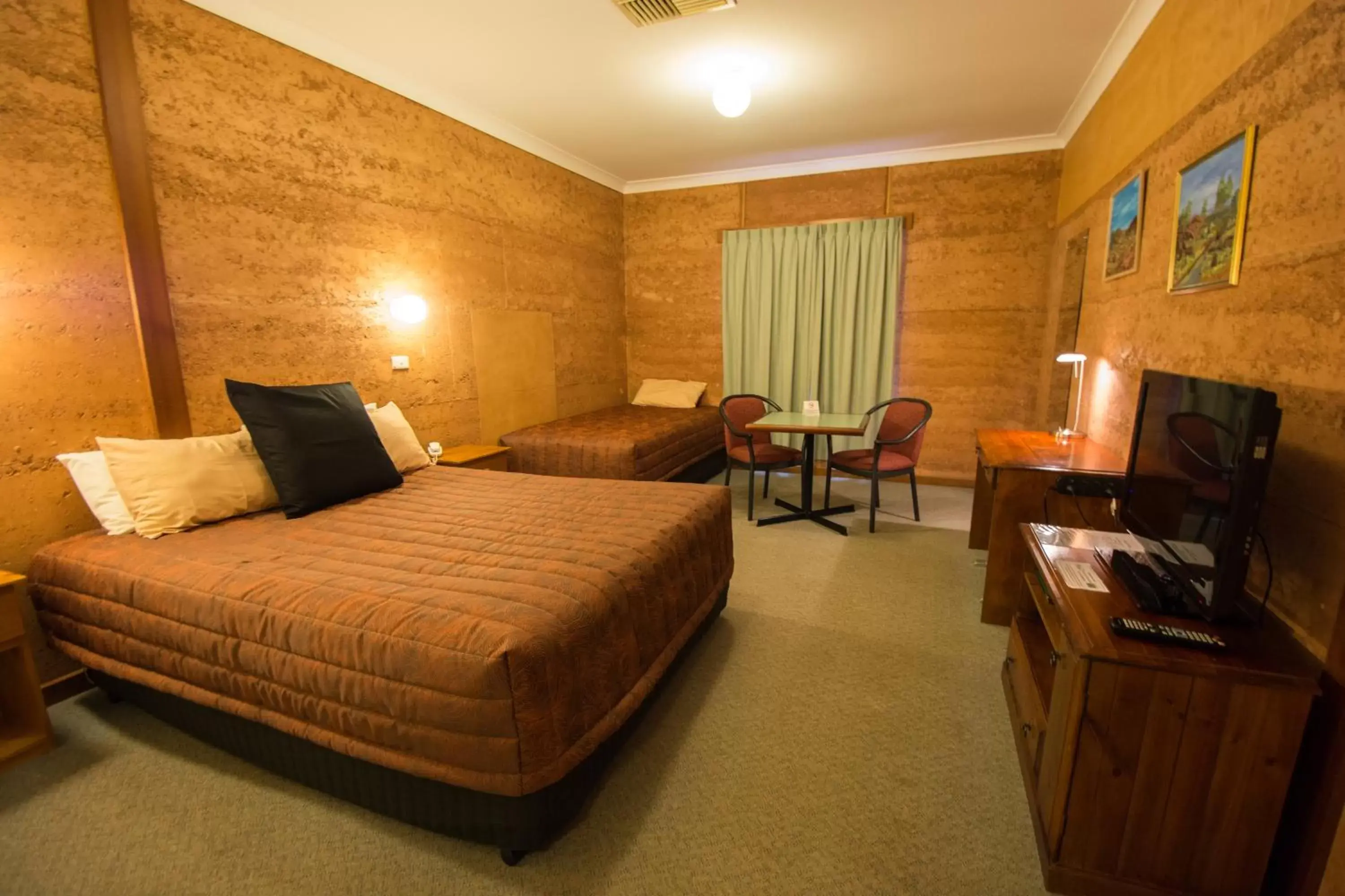 Photo of the whole room in Mud Hut Motel