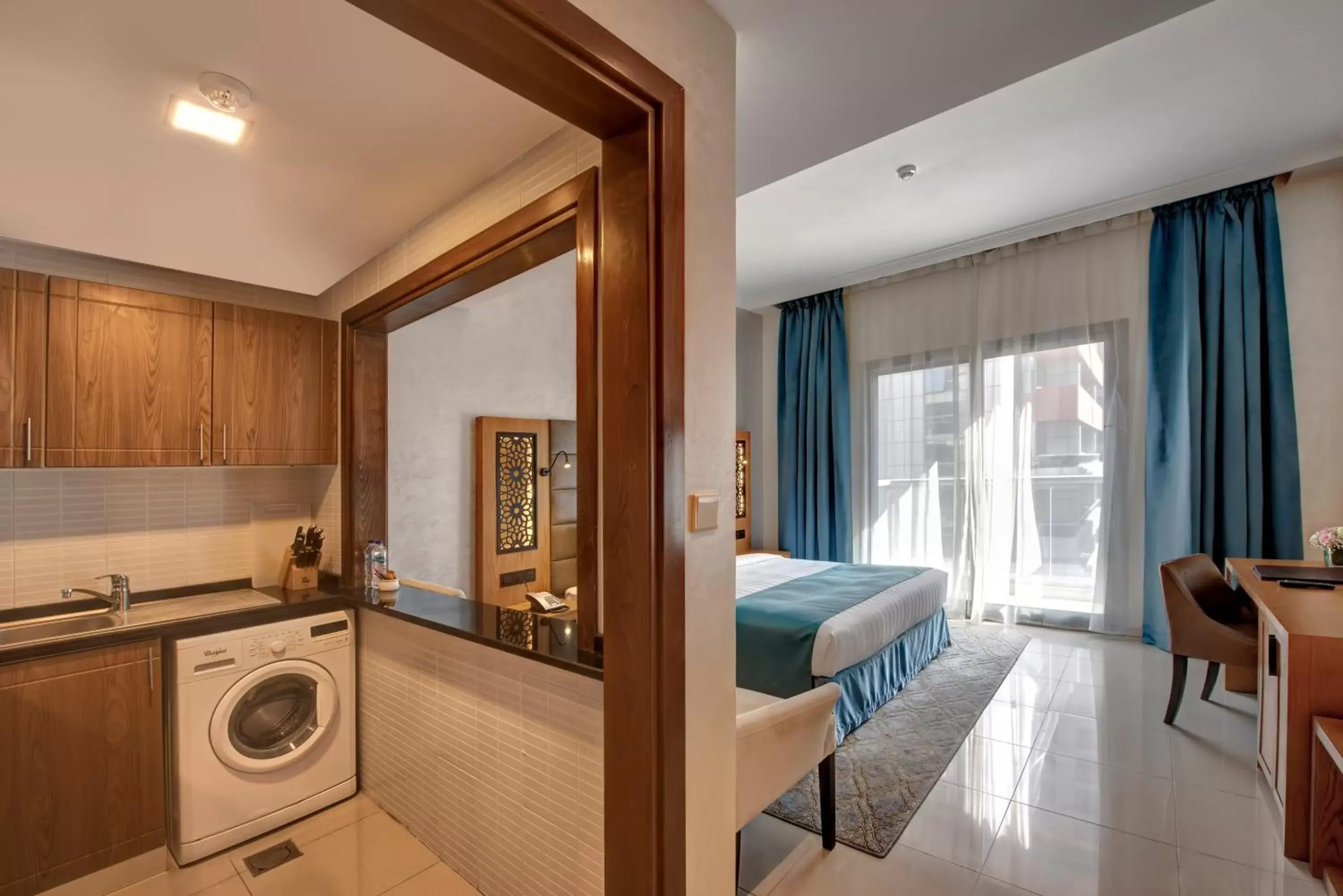 Kitchen or kitchenette in Class Hotel Apartments