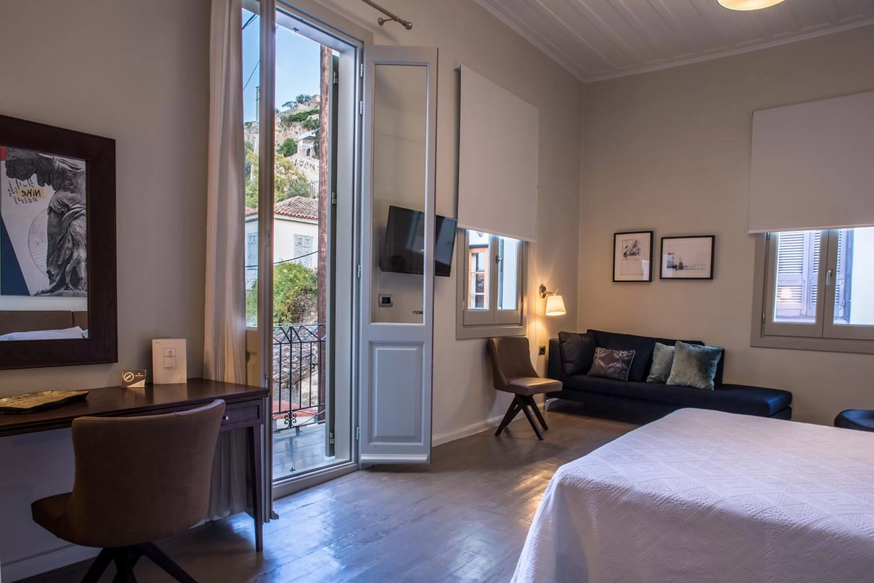 Bed in Gambello Luxury Rooms