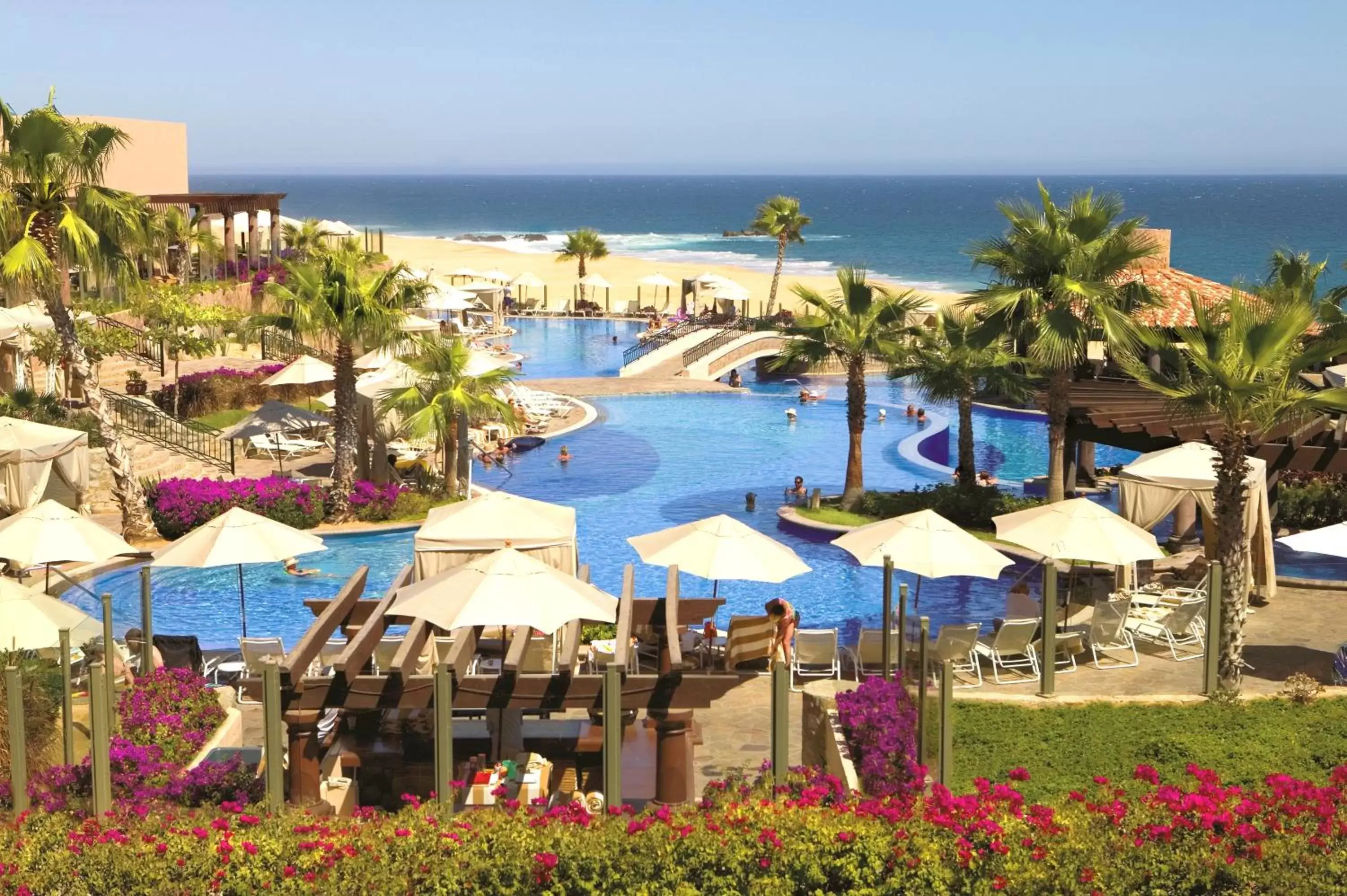 Bird's eye view, Pool View in Pueblo Bonito Sunset Beach Golf & Spa Resort - All Inclusive