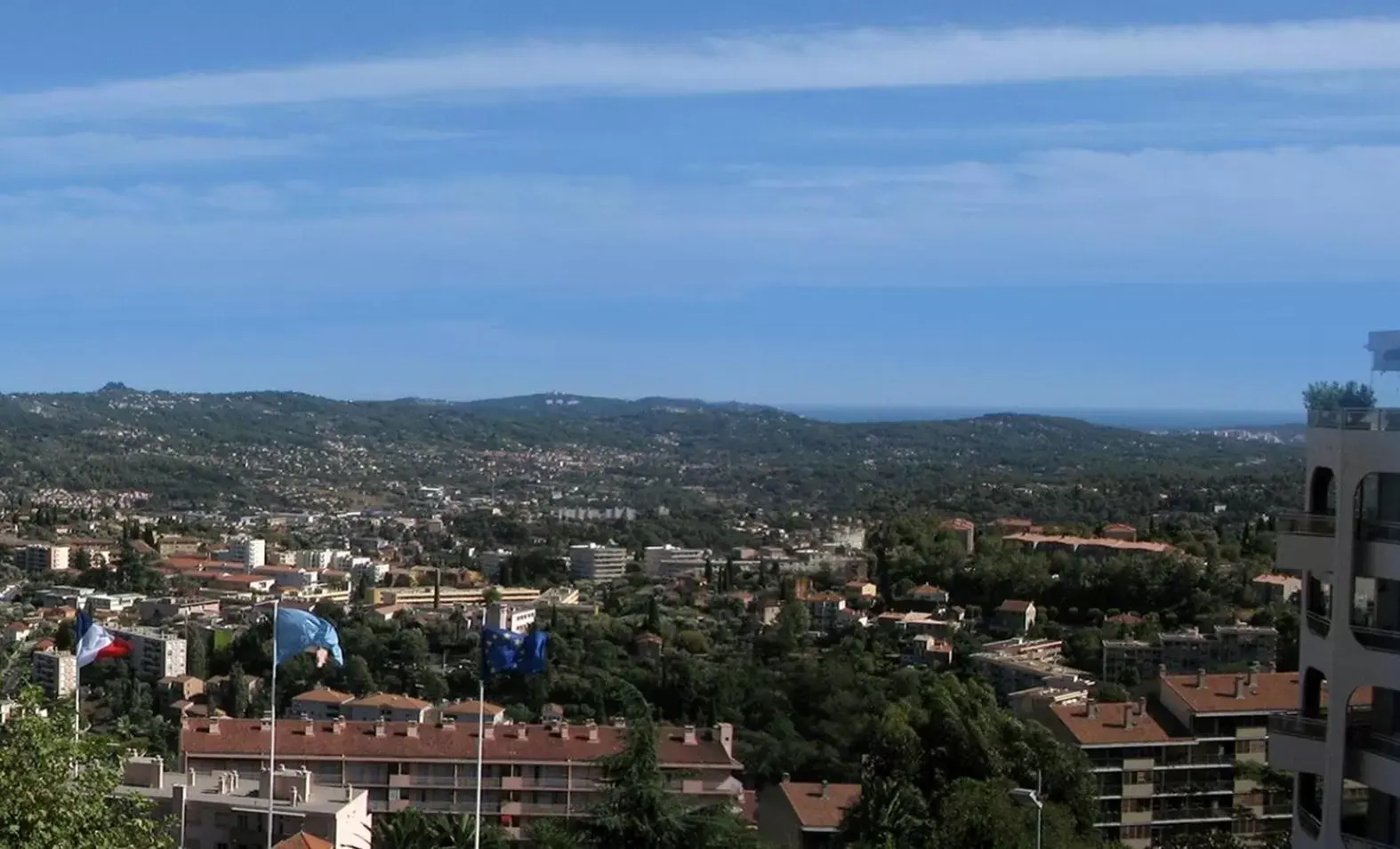 View (from property/room), Bird's-eye View in Hotel Panorama