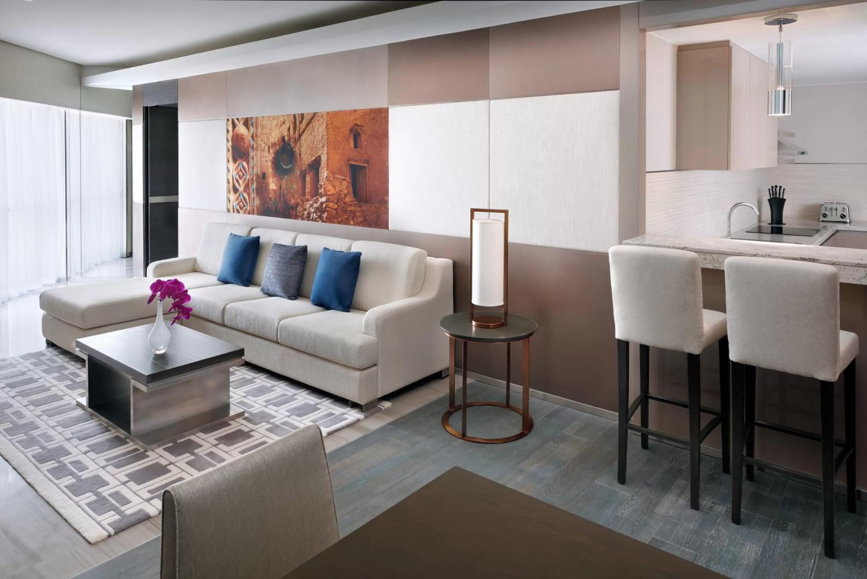 Living room in Hyatt Regency Creek Heights Residences