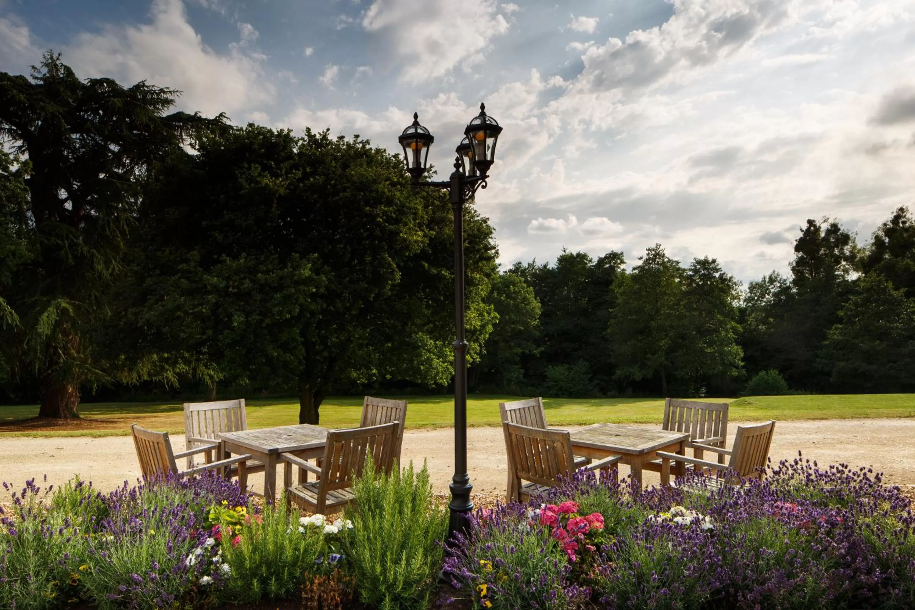 Garden view in Mercure Gloucester Bowden Hall Hotel