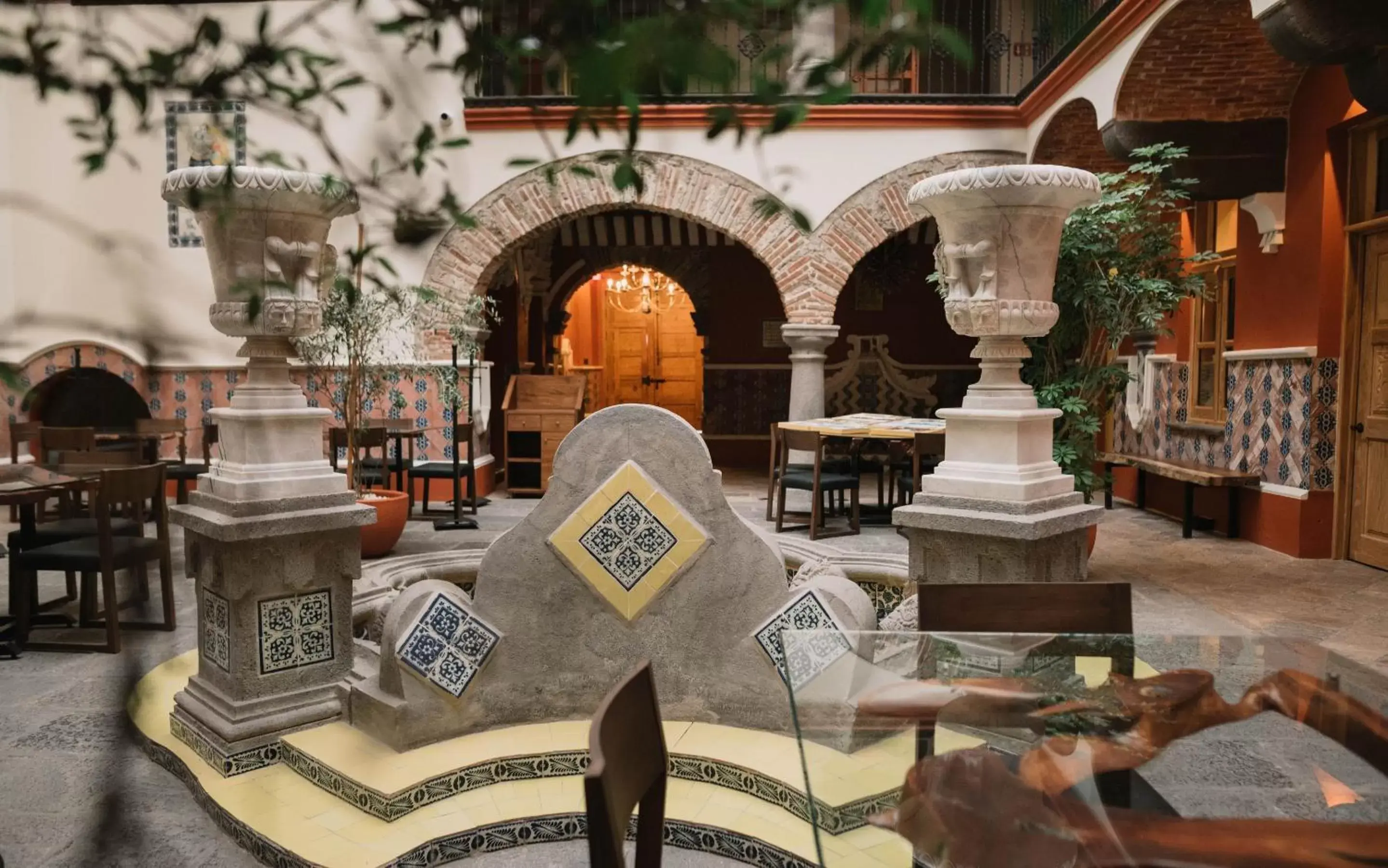 Restaurant/places to eat in Casa Azulai Puebla Hotel Boutique