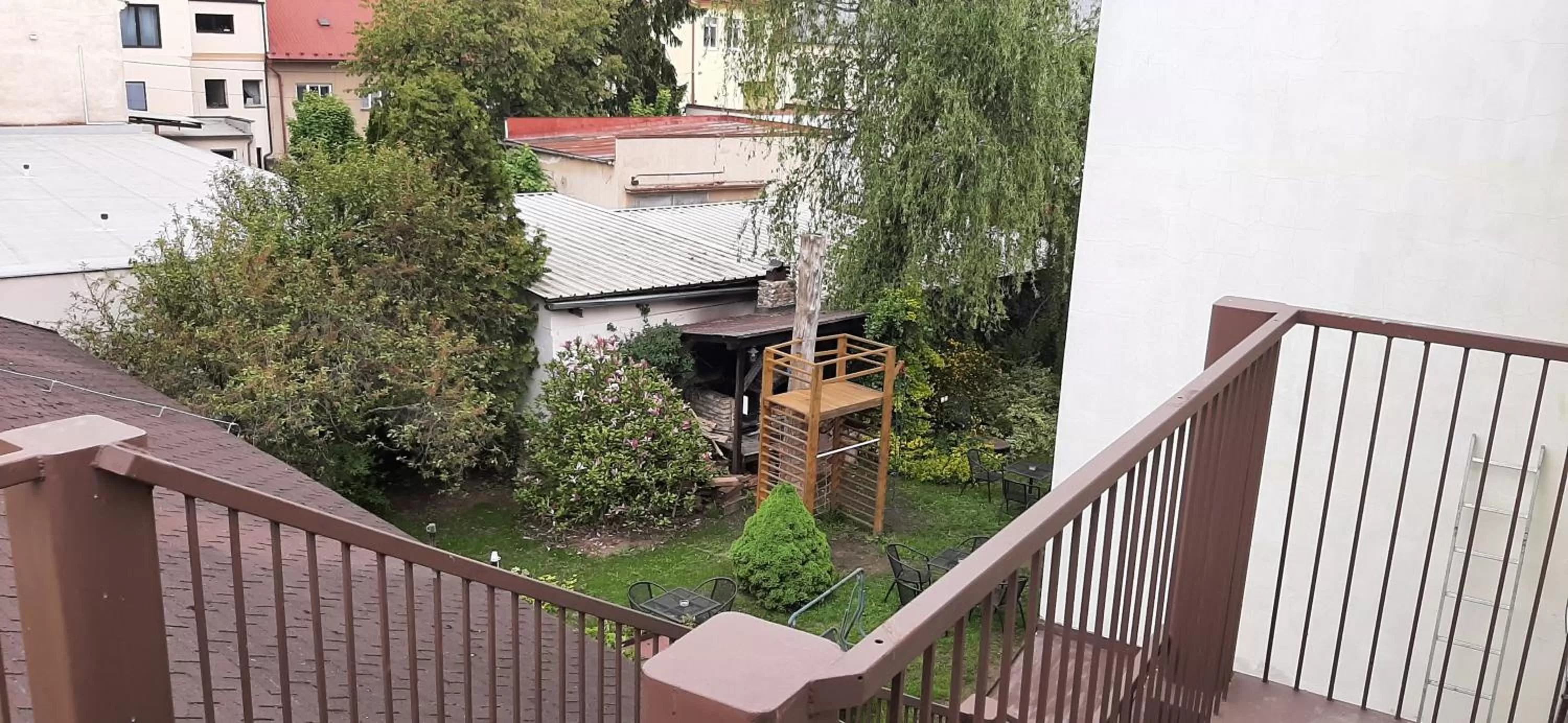 View (from property/room) in Pension Fontána Svitavy