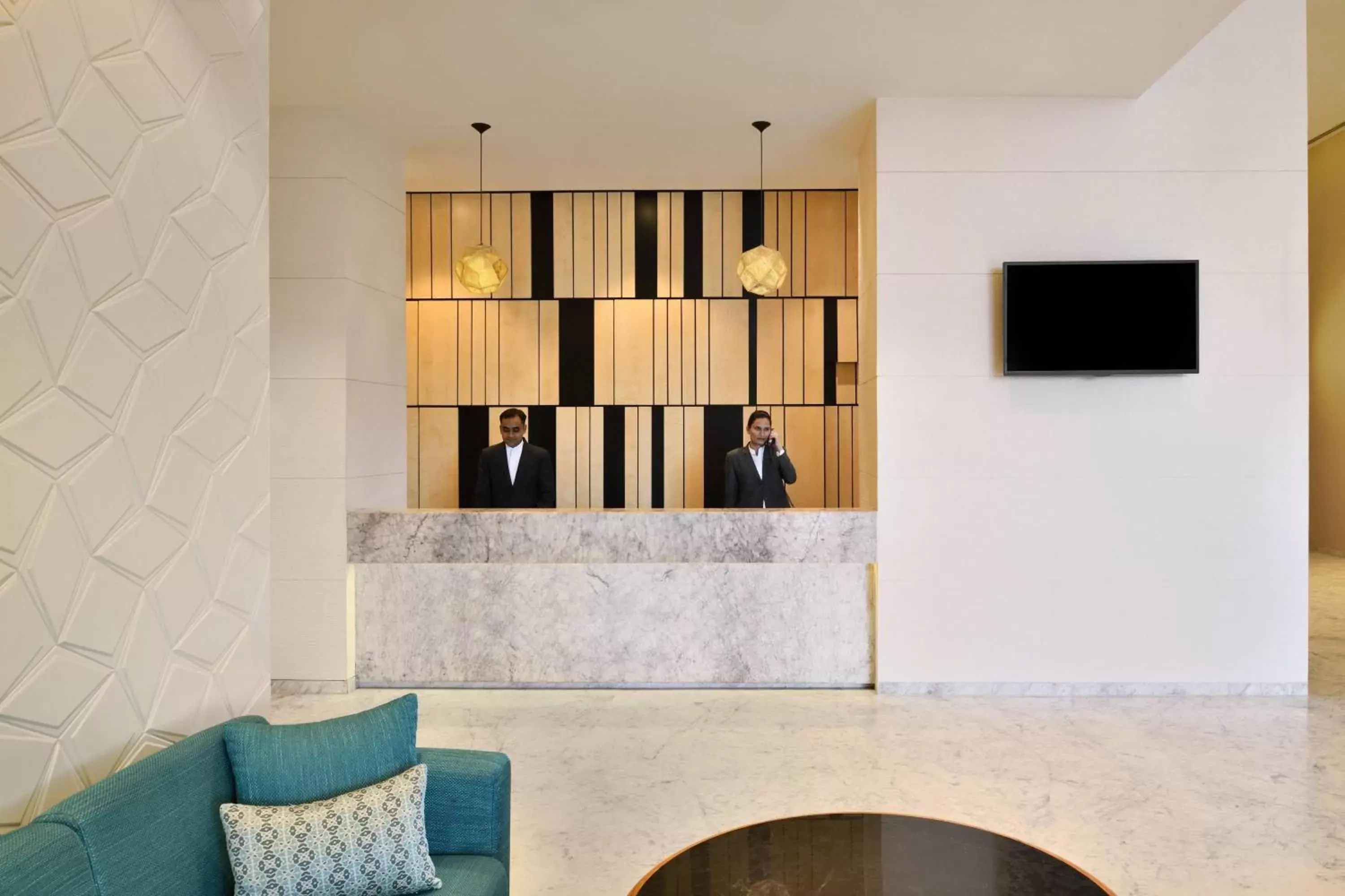 Lobby or reception in Fairfield by Marriott Hyderabad Gachibowli