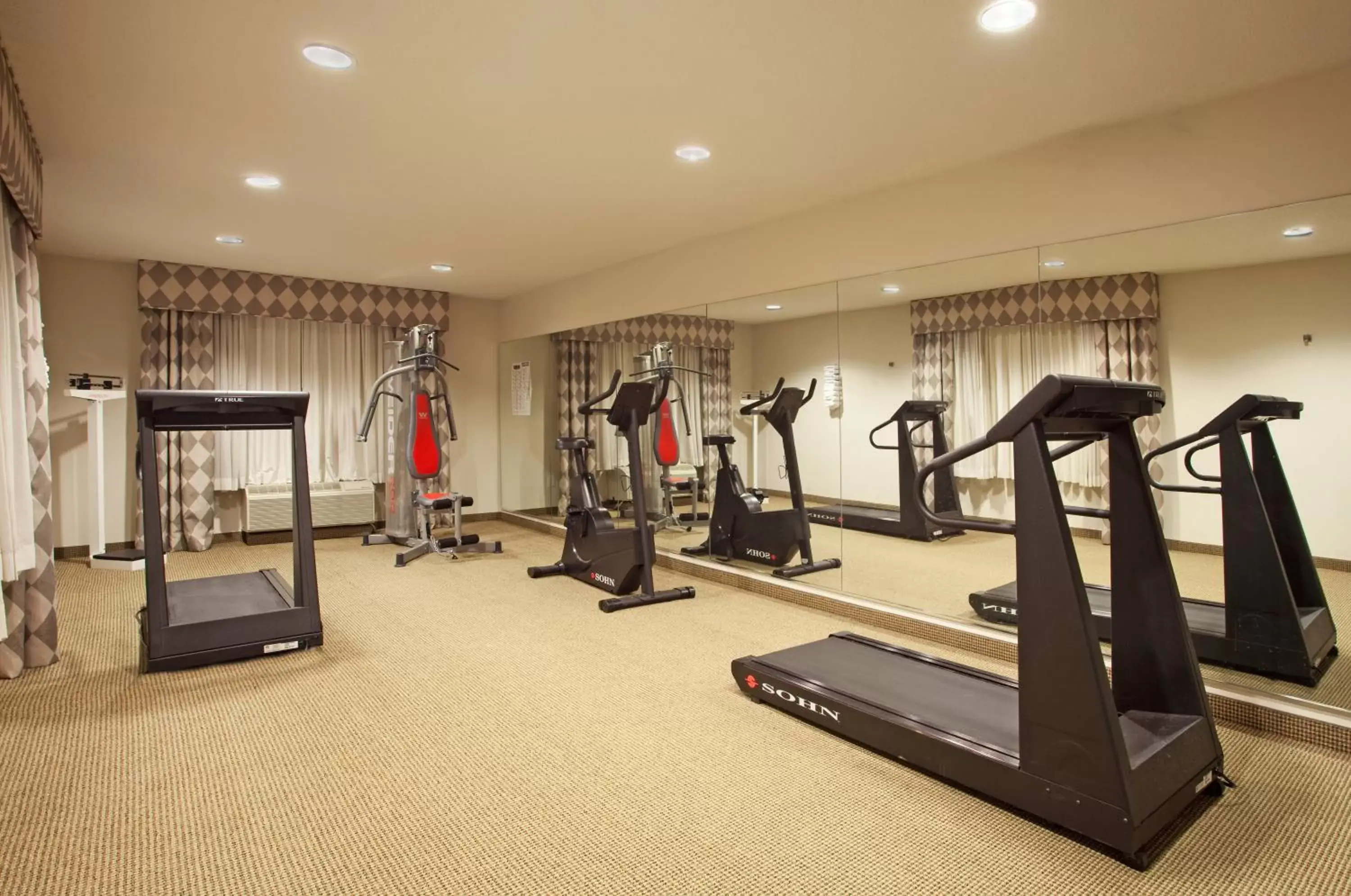 Fitness centre/facilities, Fitness Center/Facilities in Holiday Inn Express Hotel & Suites Mebane, an IHG Hotel