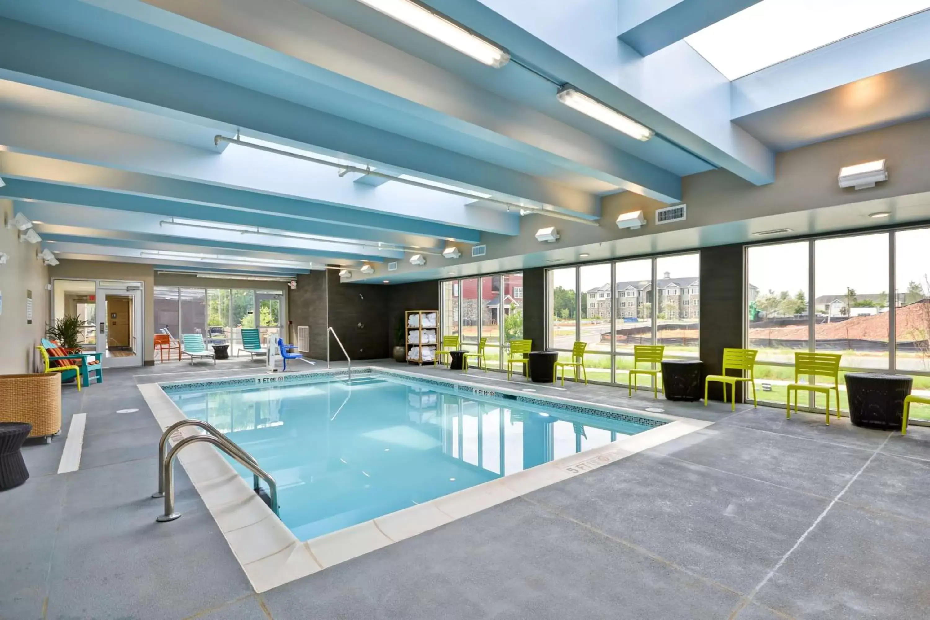 Pool view in Home2 Suites By Hilton Rock Hill Pool view in Home2 Suites By Hilton Rock Hill
