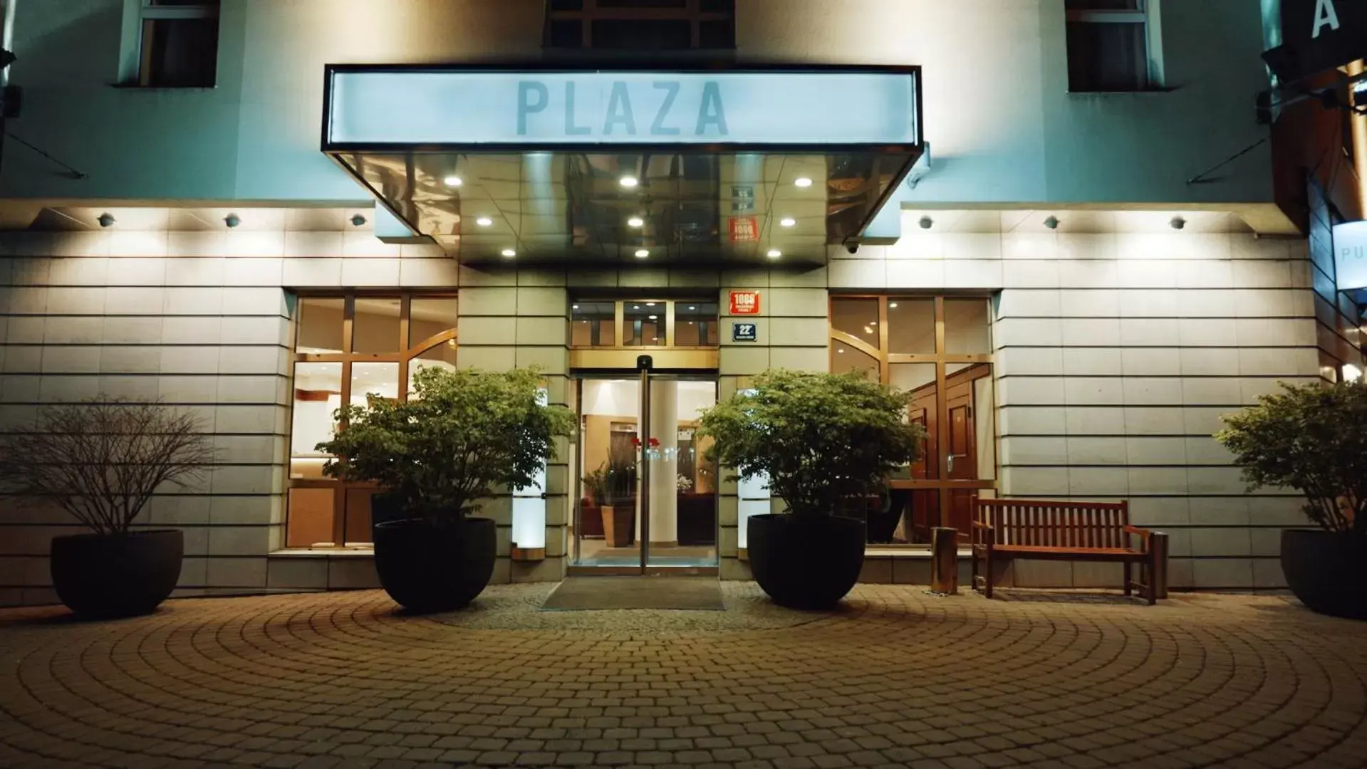 Facade/entrance in Plaza Prague Hotel - Czech Leading Hotels