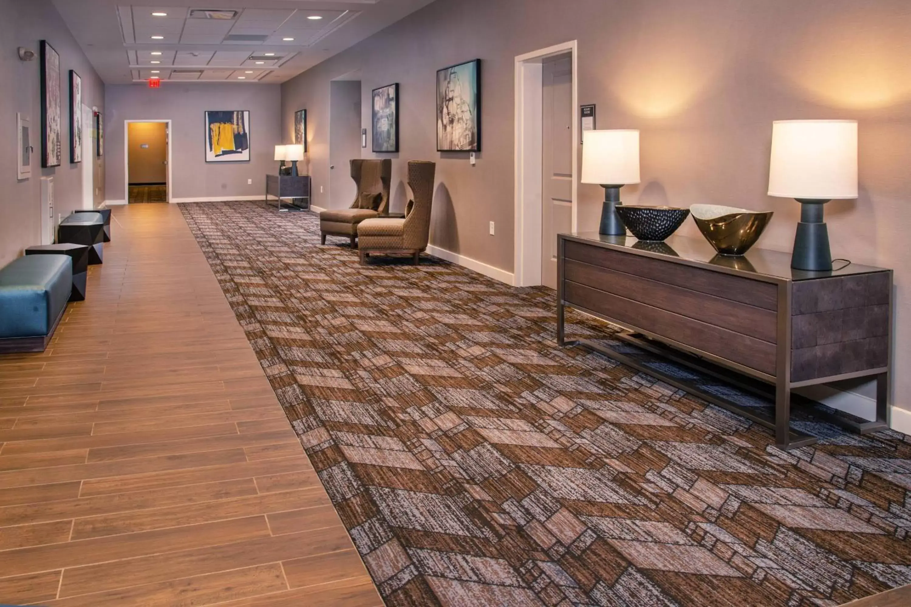 Spa and wellness centre/facilities, Lobby/Reception in Residence Inn Fulton at Maple Lawn