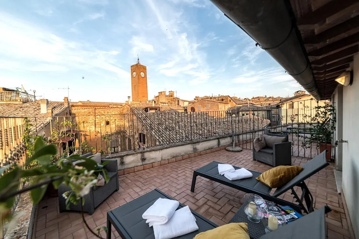 Balcony/Terrace in Grand Hotel Italia