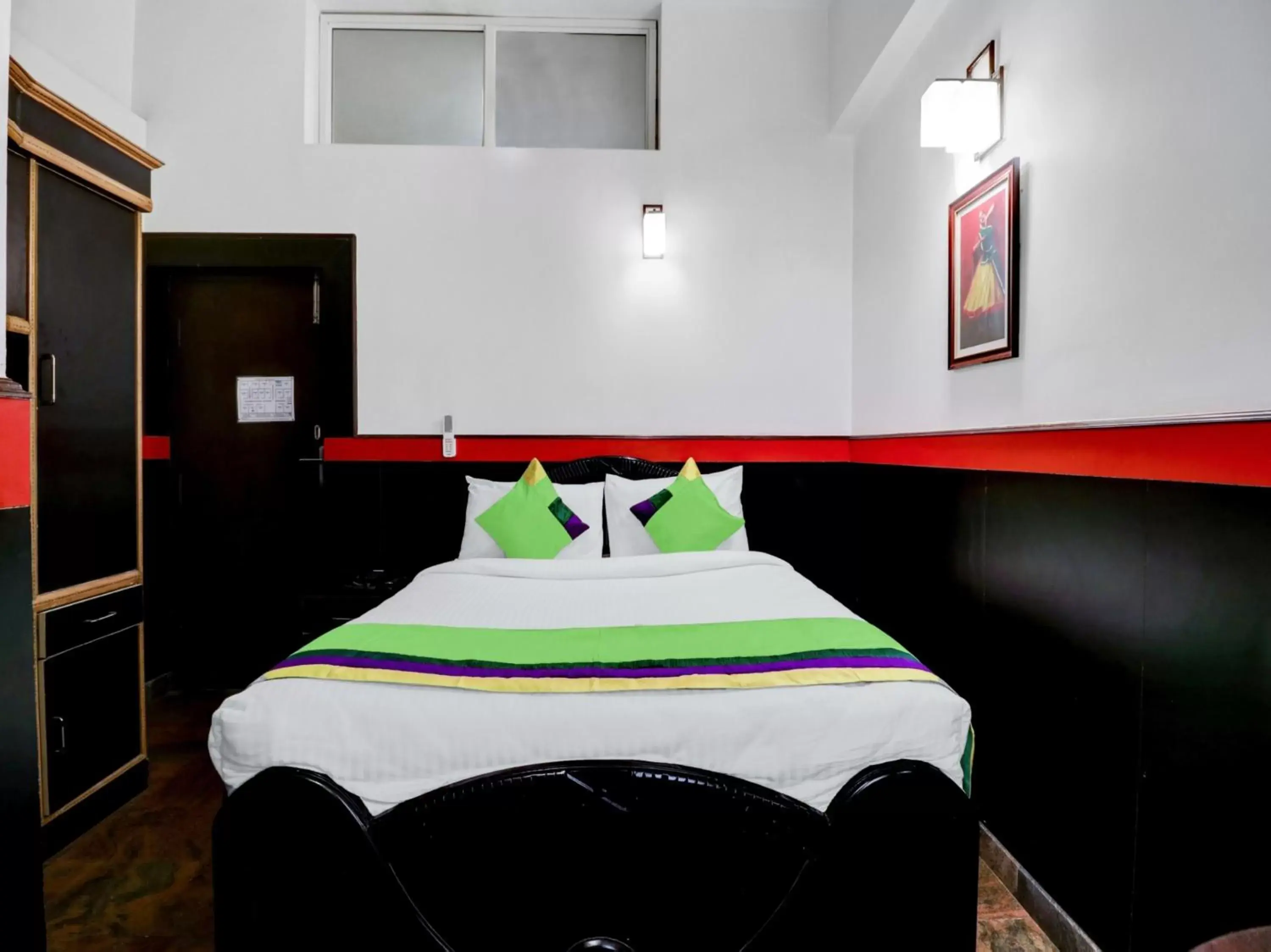 Bed in Treebo Benaka Residency Bed in Treebo Benaka Residency