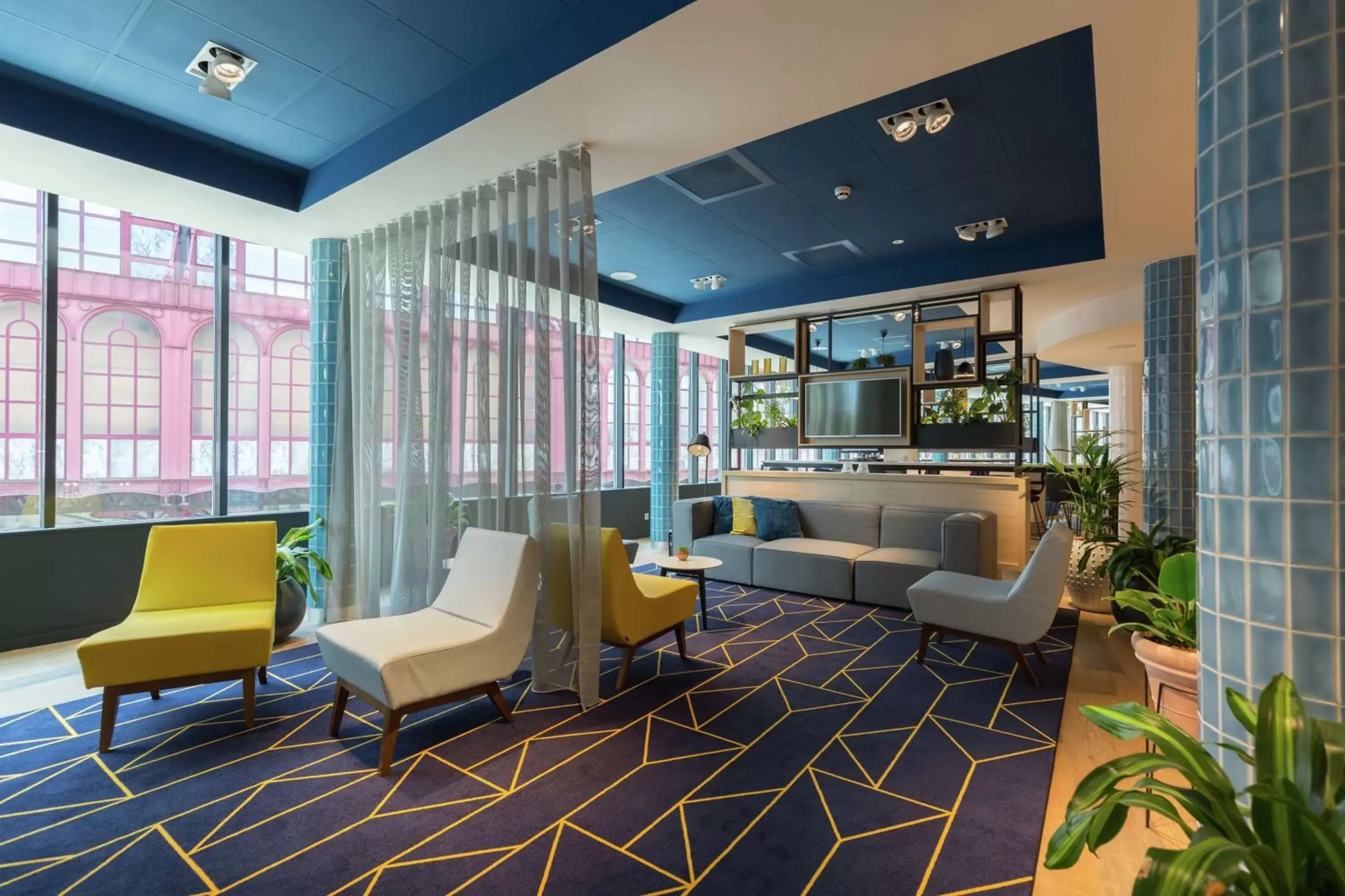 Lobby or reception, Lobby/Reception in Hampton By Hilton Antwerp Central Station