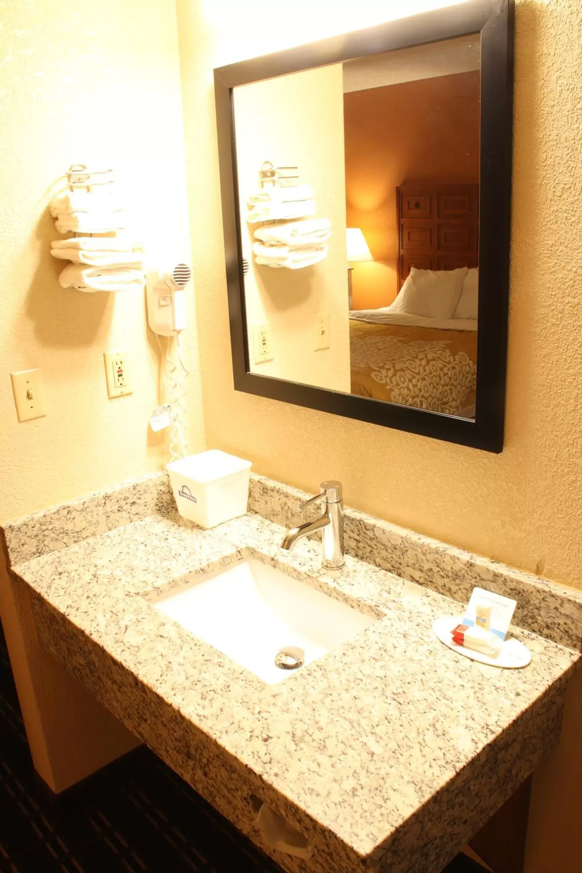 Bathroom in Days Inn by Wyndham Black River Falls - Access to ATV Trail