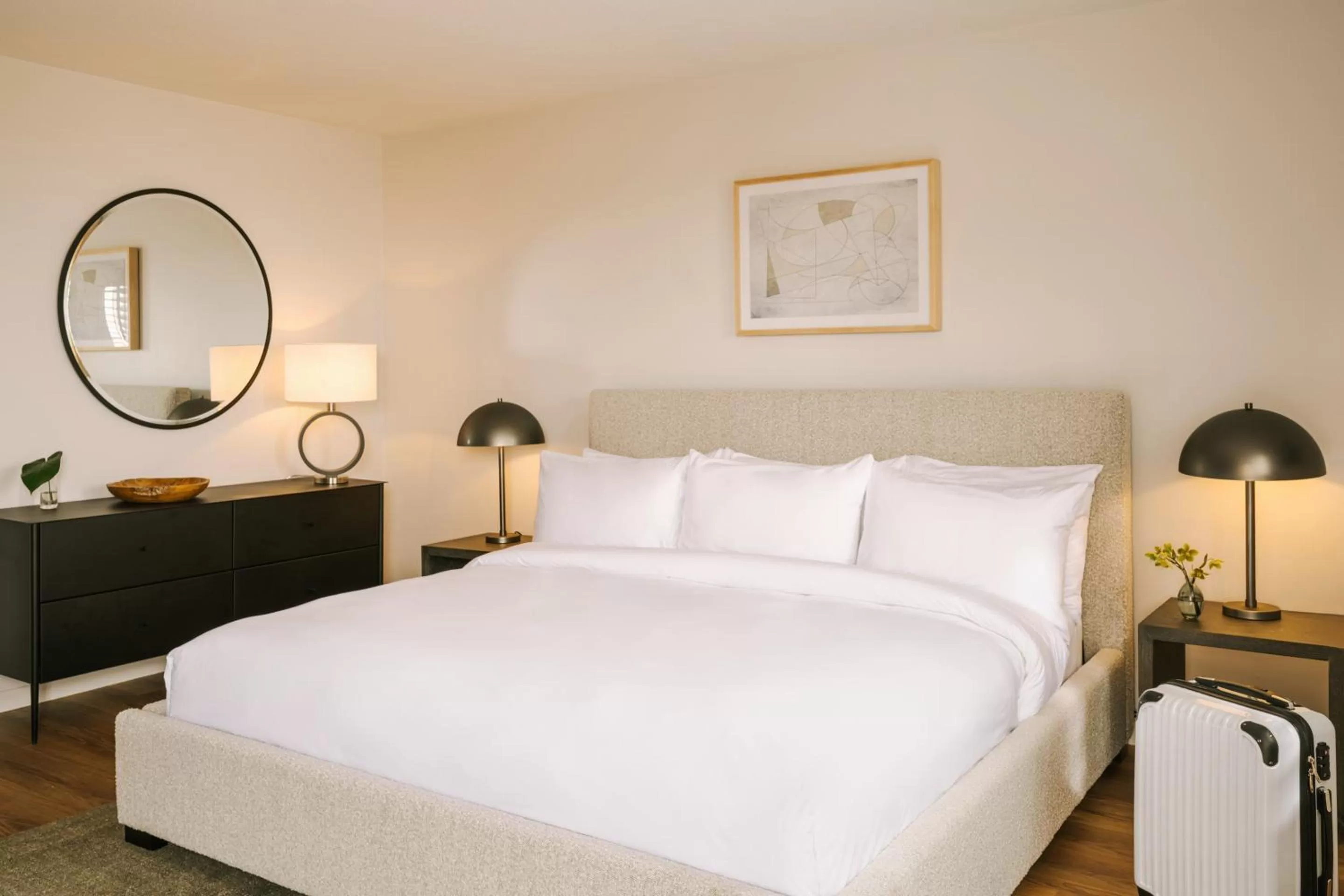 Living room, Bed in Sonder La Ensenada