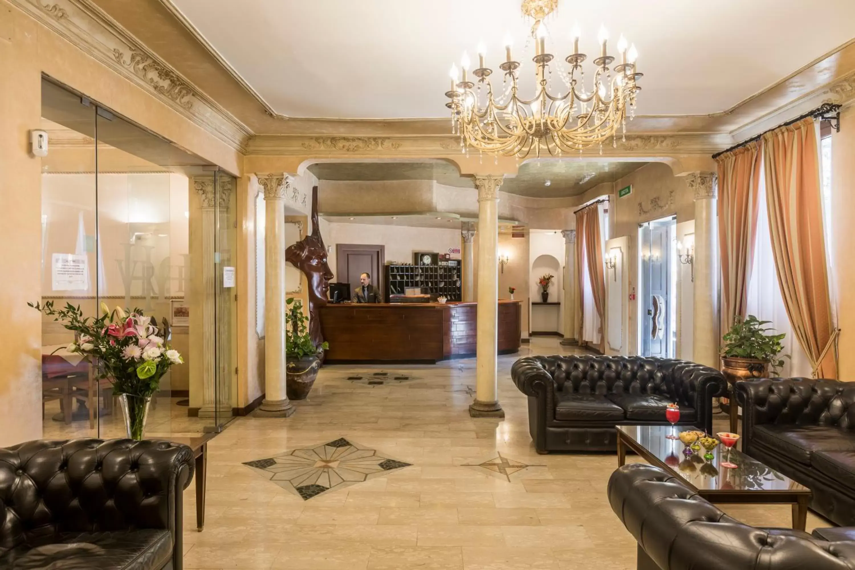 Lobby or reception, Lobby/Reception in Hotel Villa Rosa