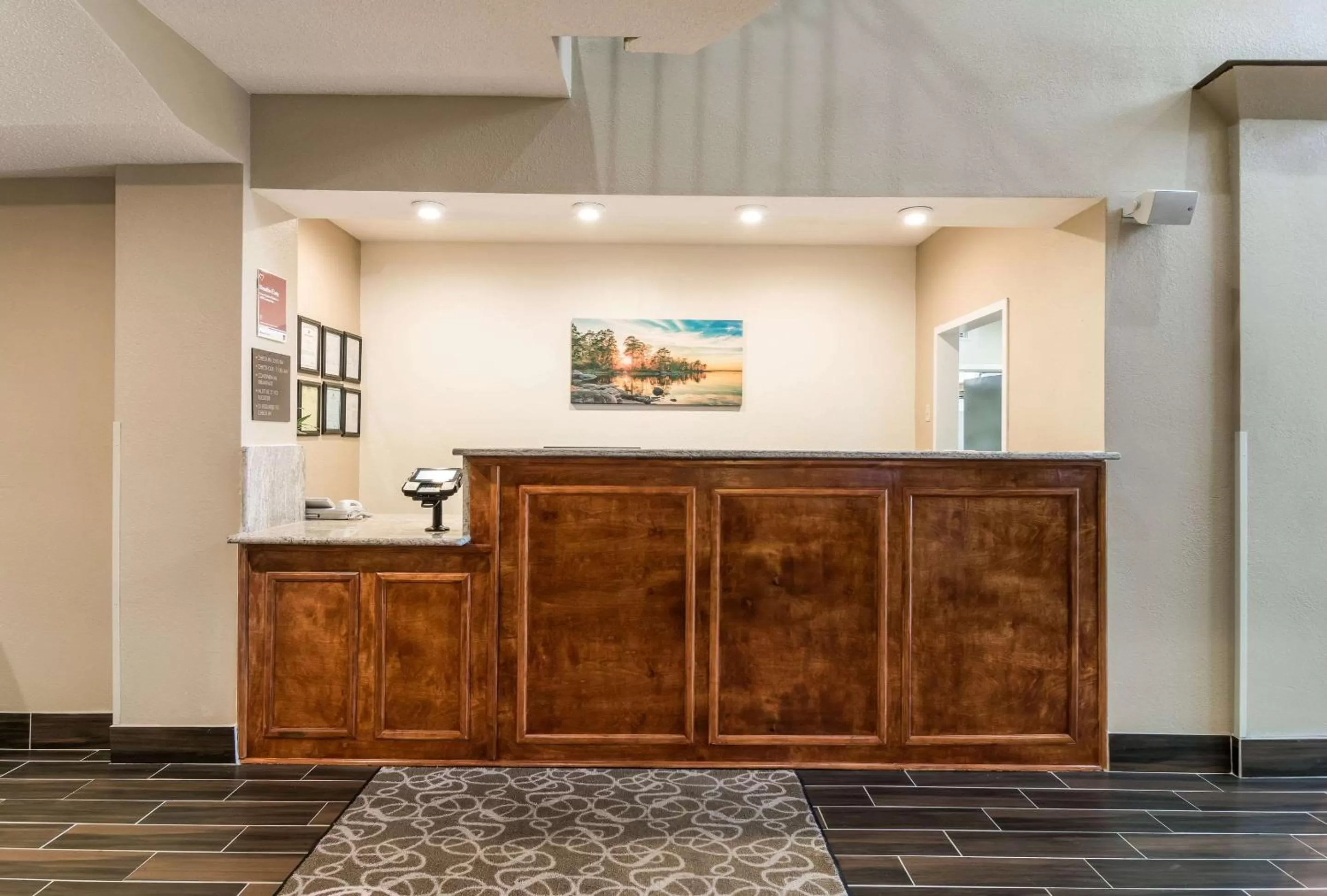 Lobby or reception in Comfort Suites Eufaula North