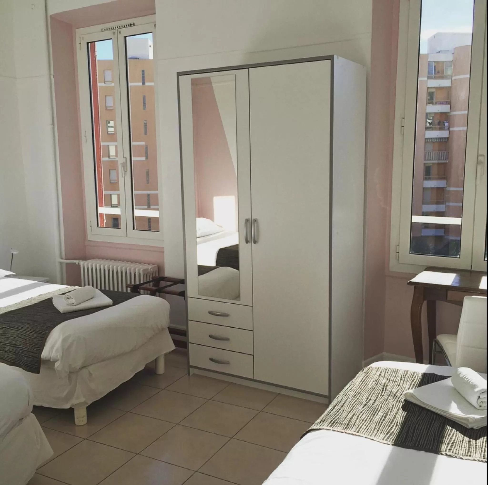 Bedroom, Bed in Hotel Danemark