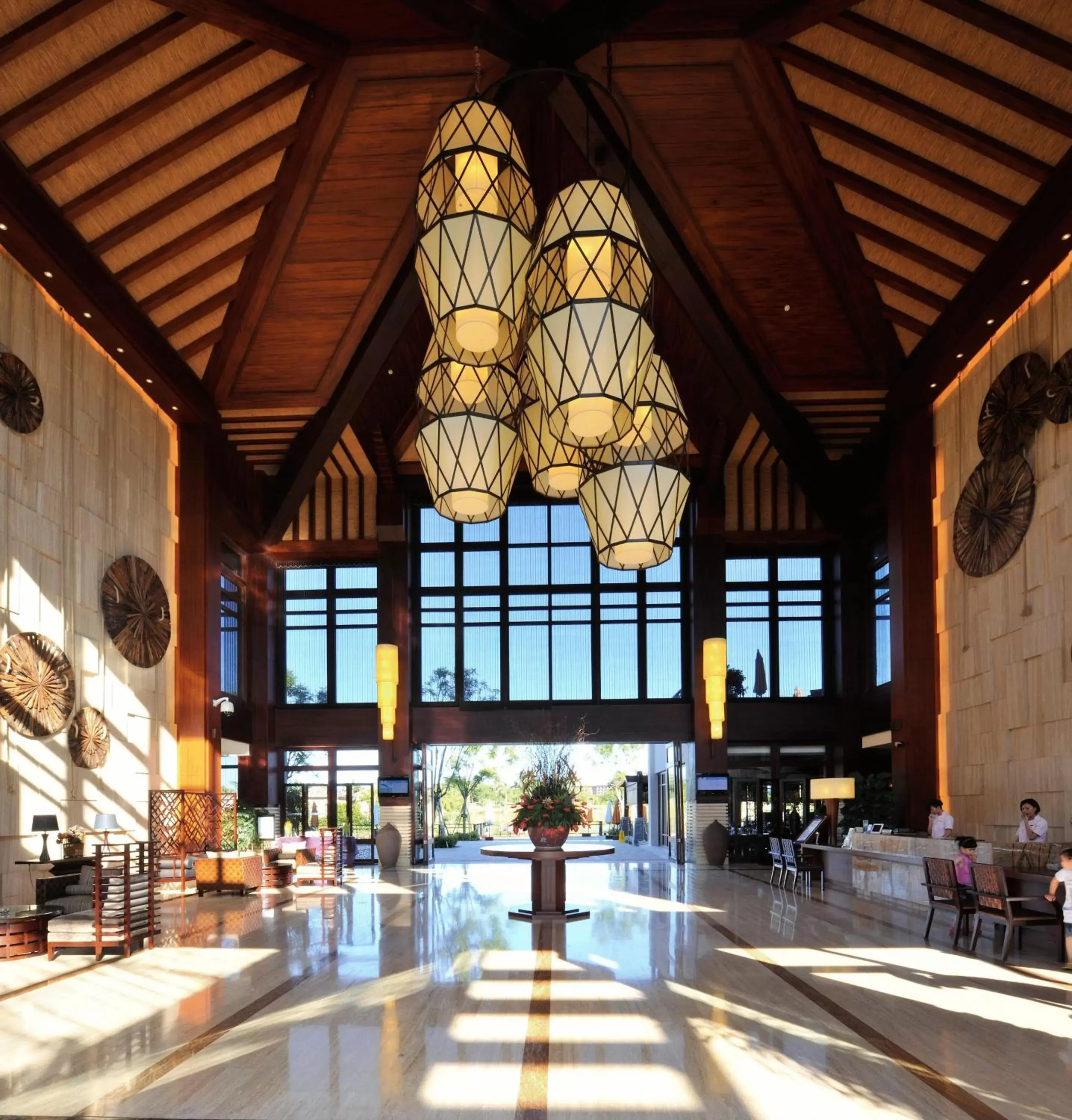 Lobby or reception in Grand Metropark Villa Resort Sanya Yalong Bay