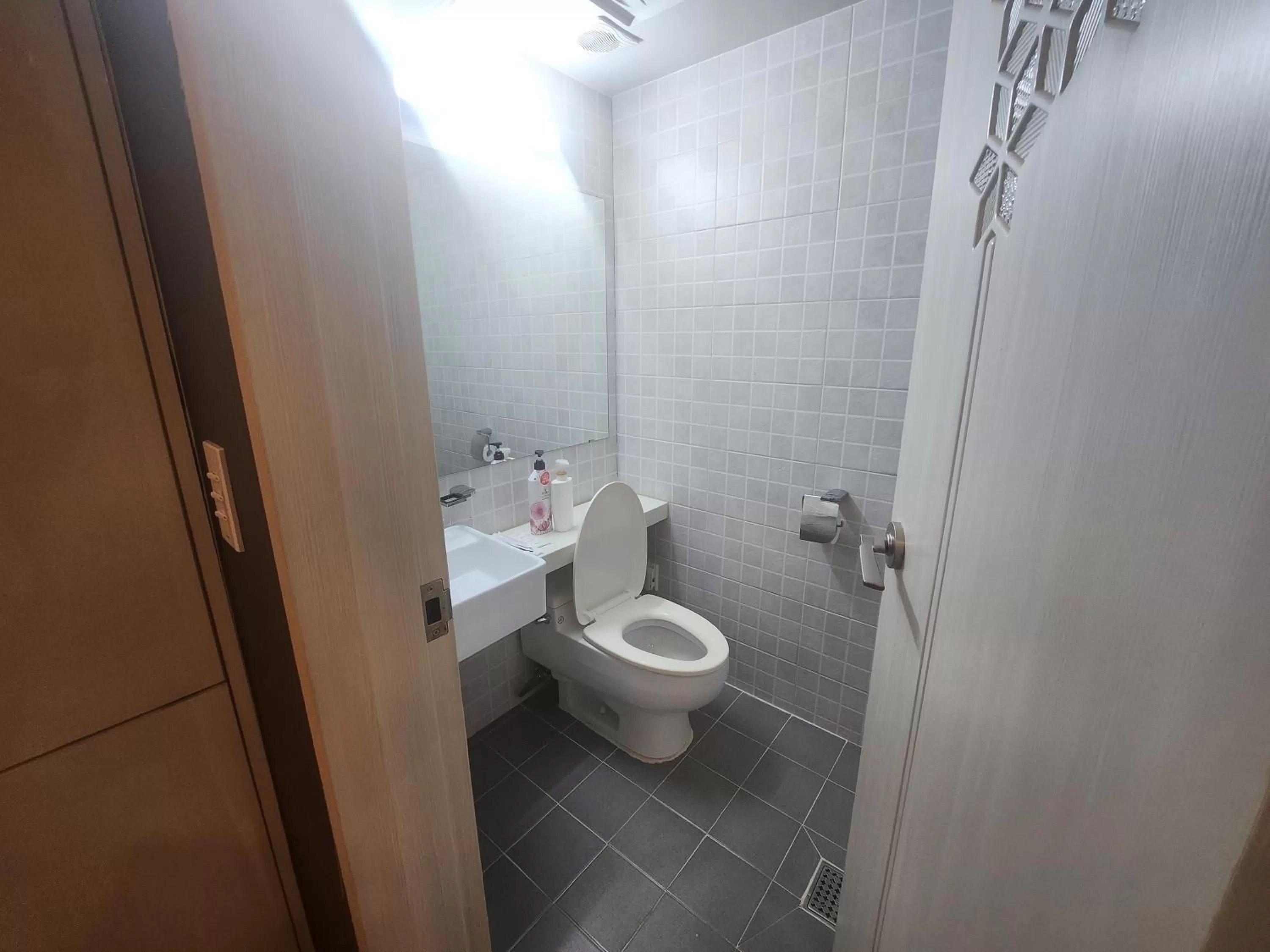 Toilet, Bathroom in Olive hostel R(Residence)