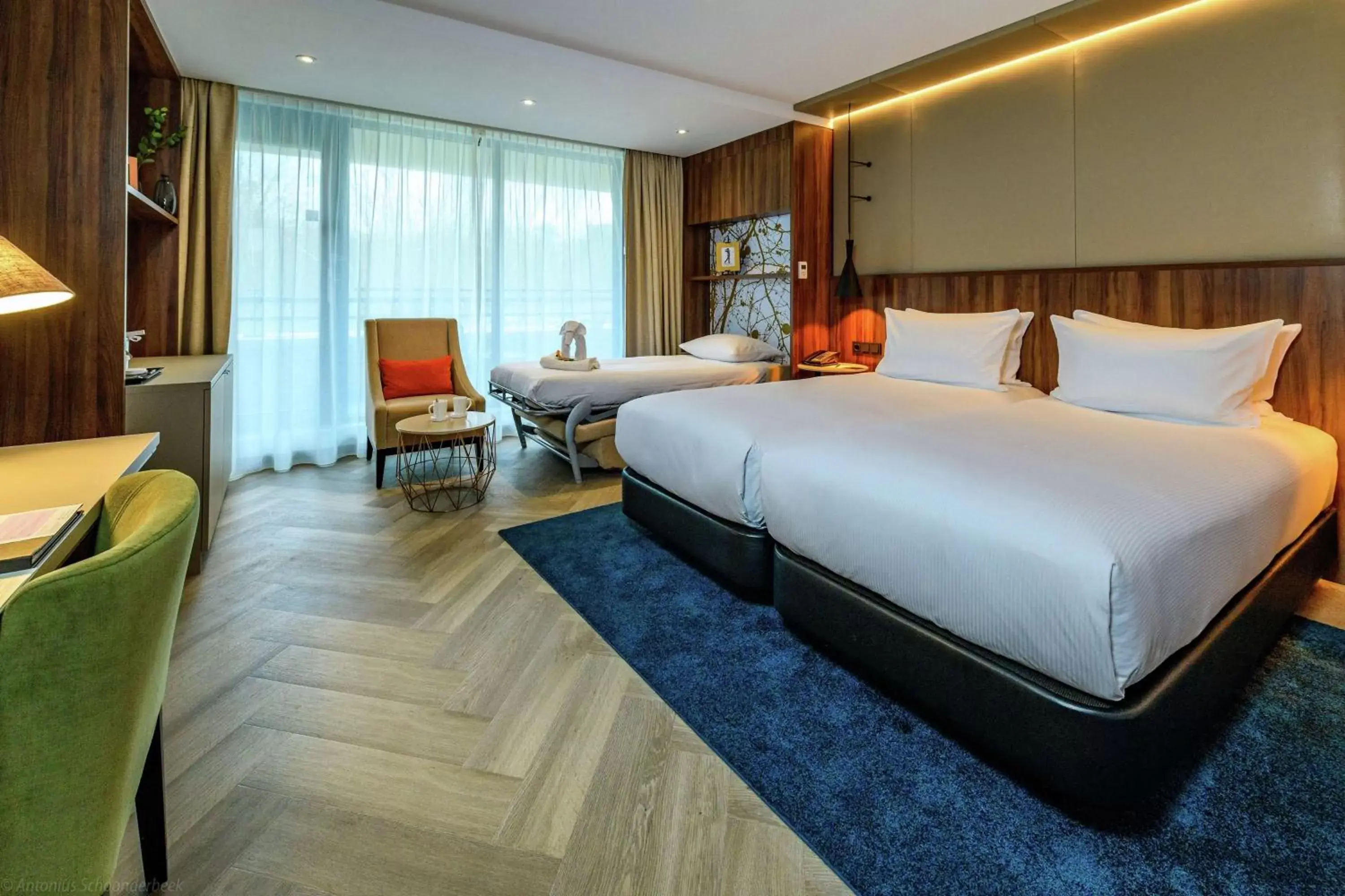 Bedroom in DoubleTree by Hilton Royal Parc Soestduinen