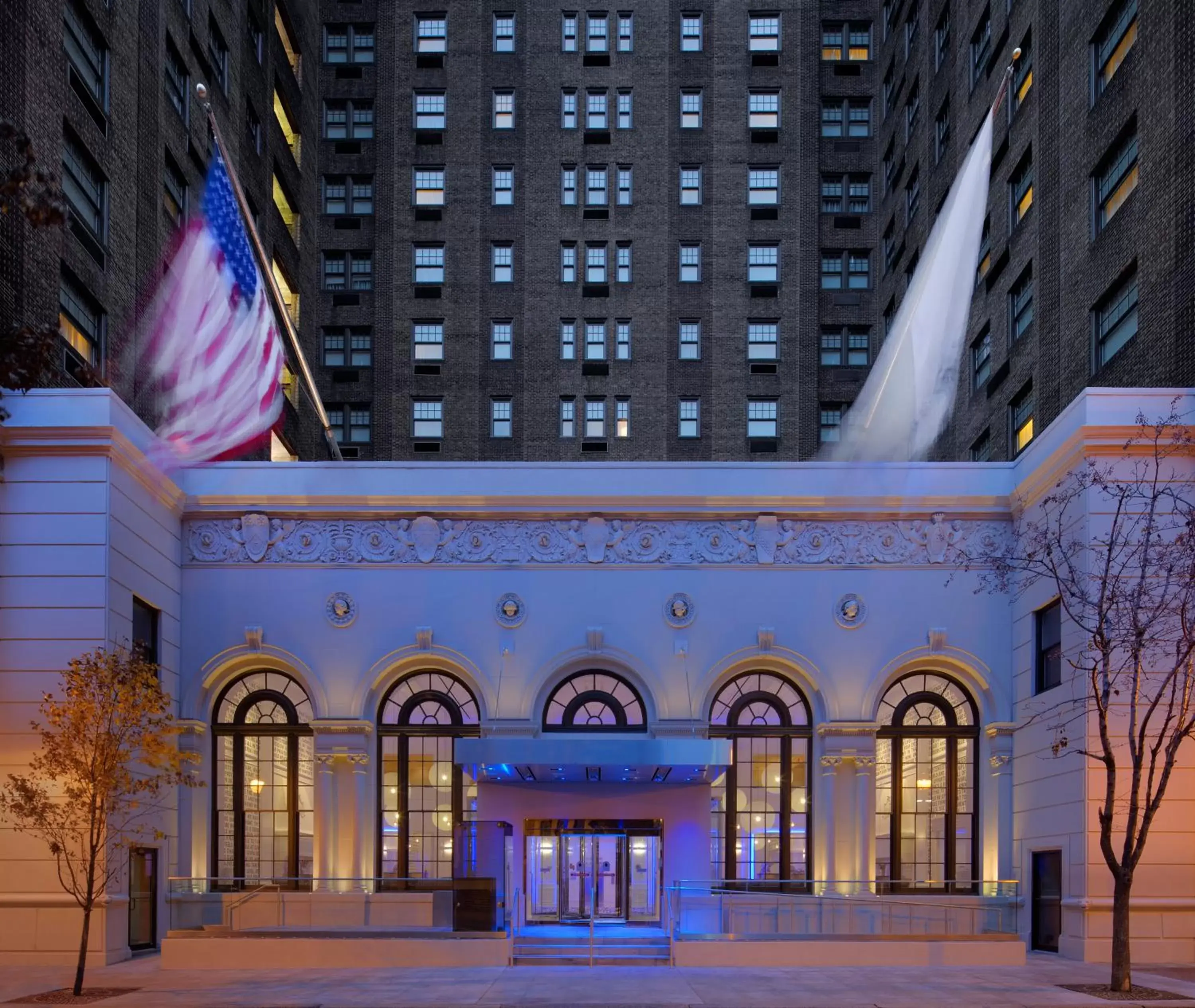 Facade/entrance, Property Building in The Warwick Hotel Rittenhouse Square Philadelphia