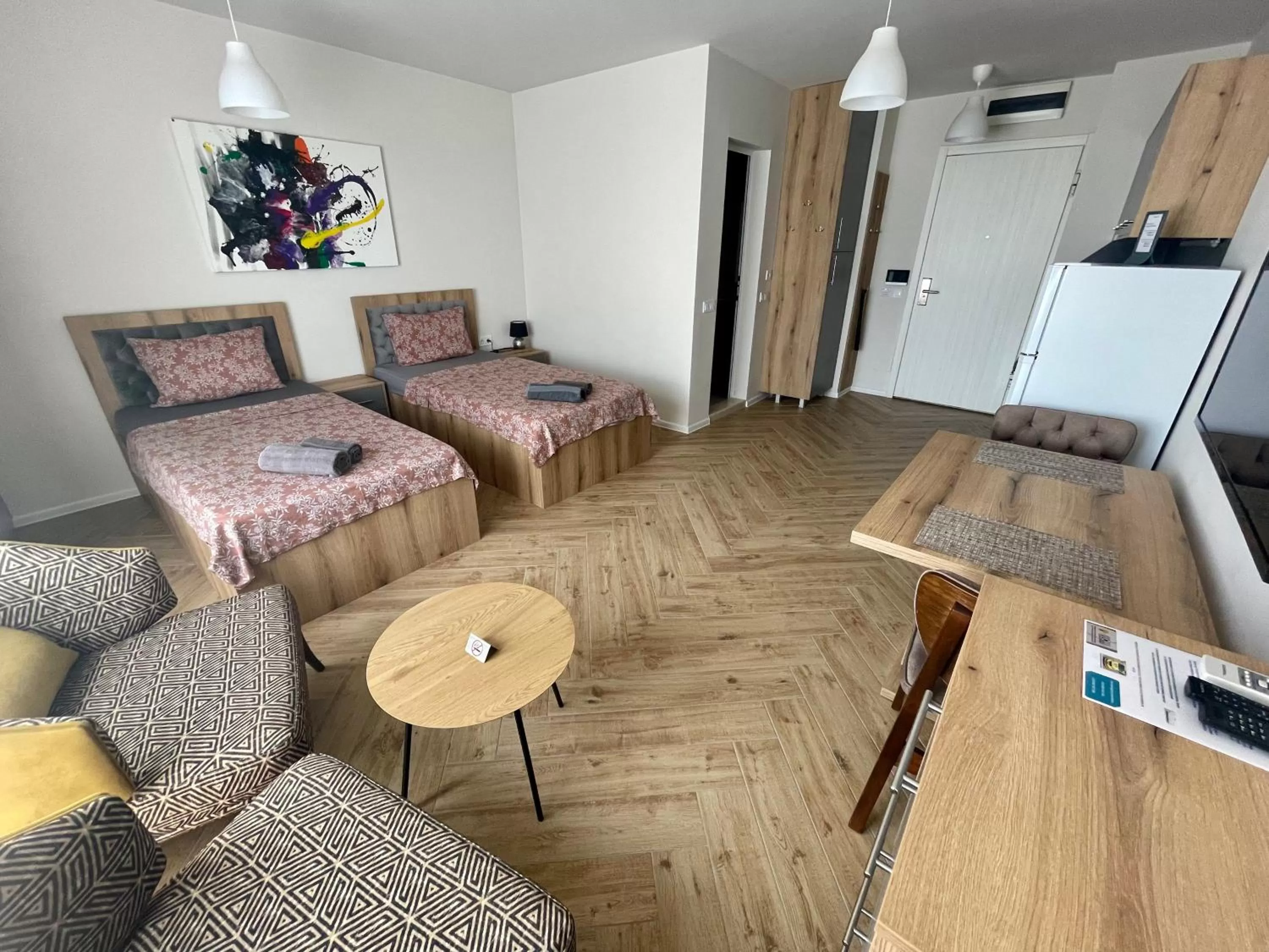 Seating Area in WOW Apartments