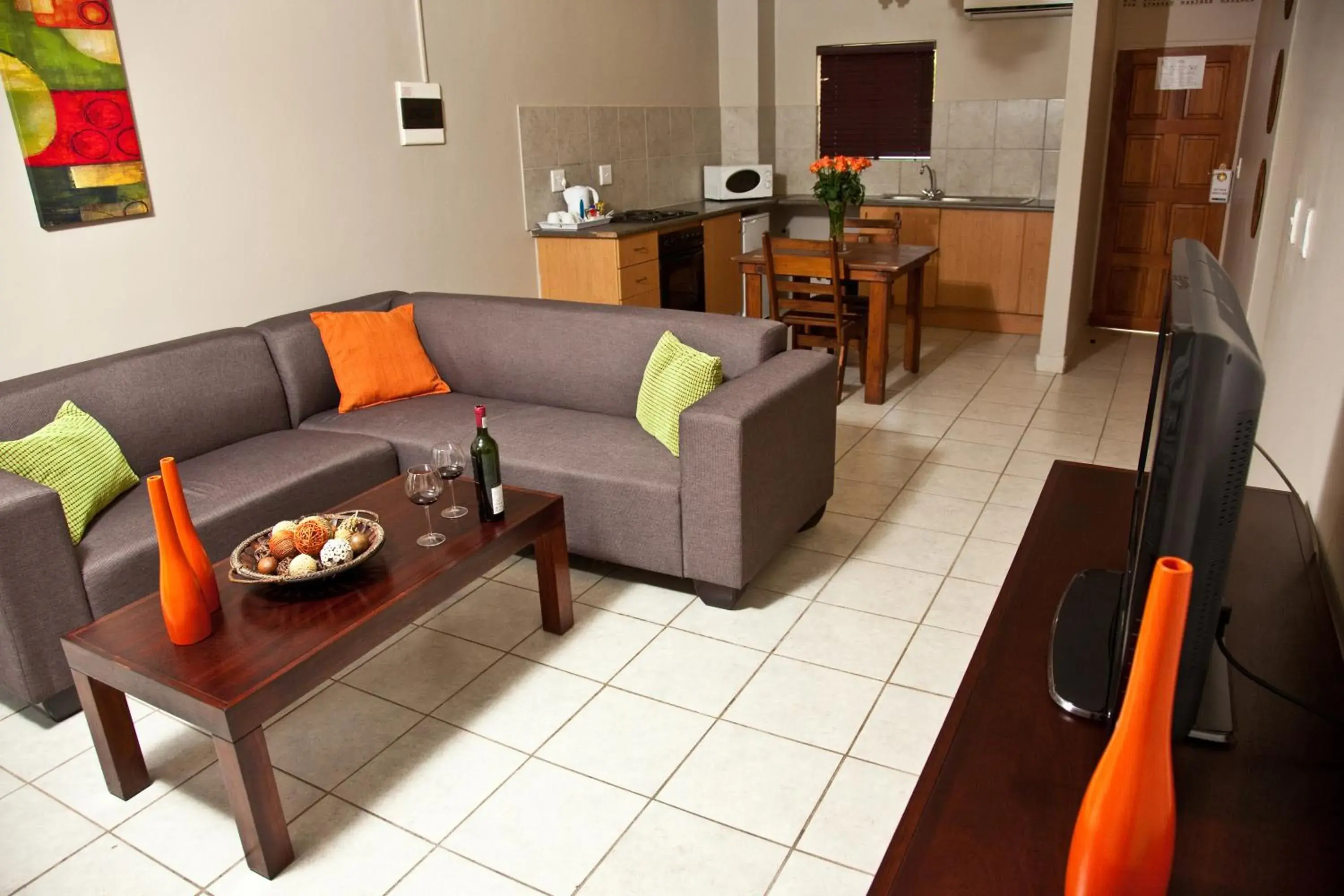 Living room, Seating Area in Hotel at Tzaneen