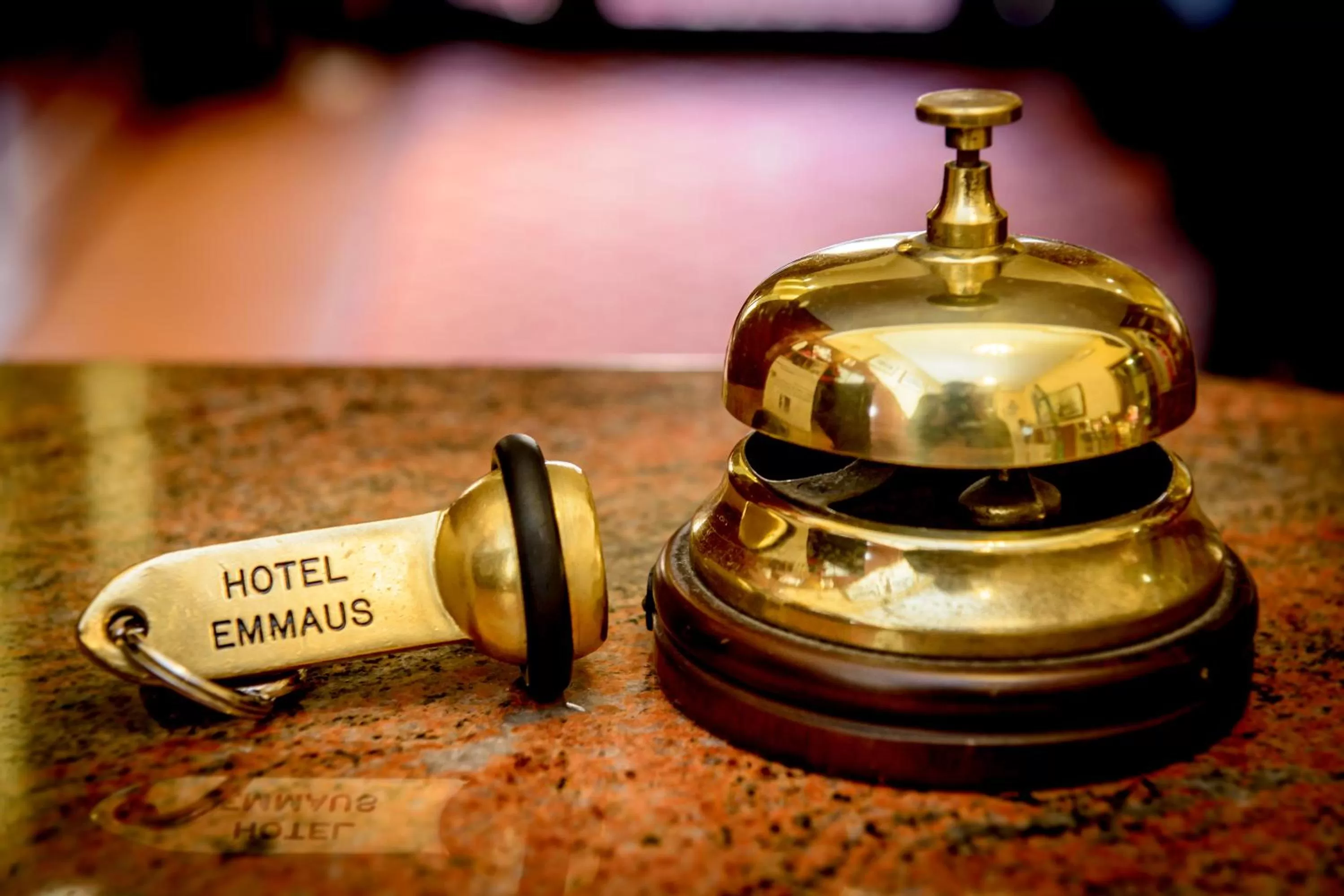 Decorative detail in Hotel Emmaus